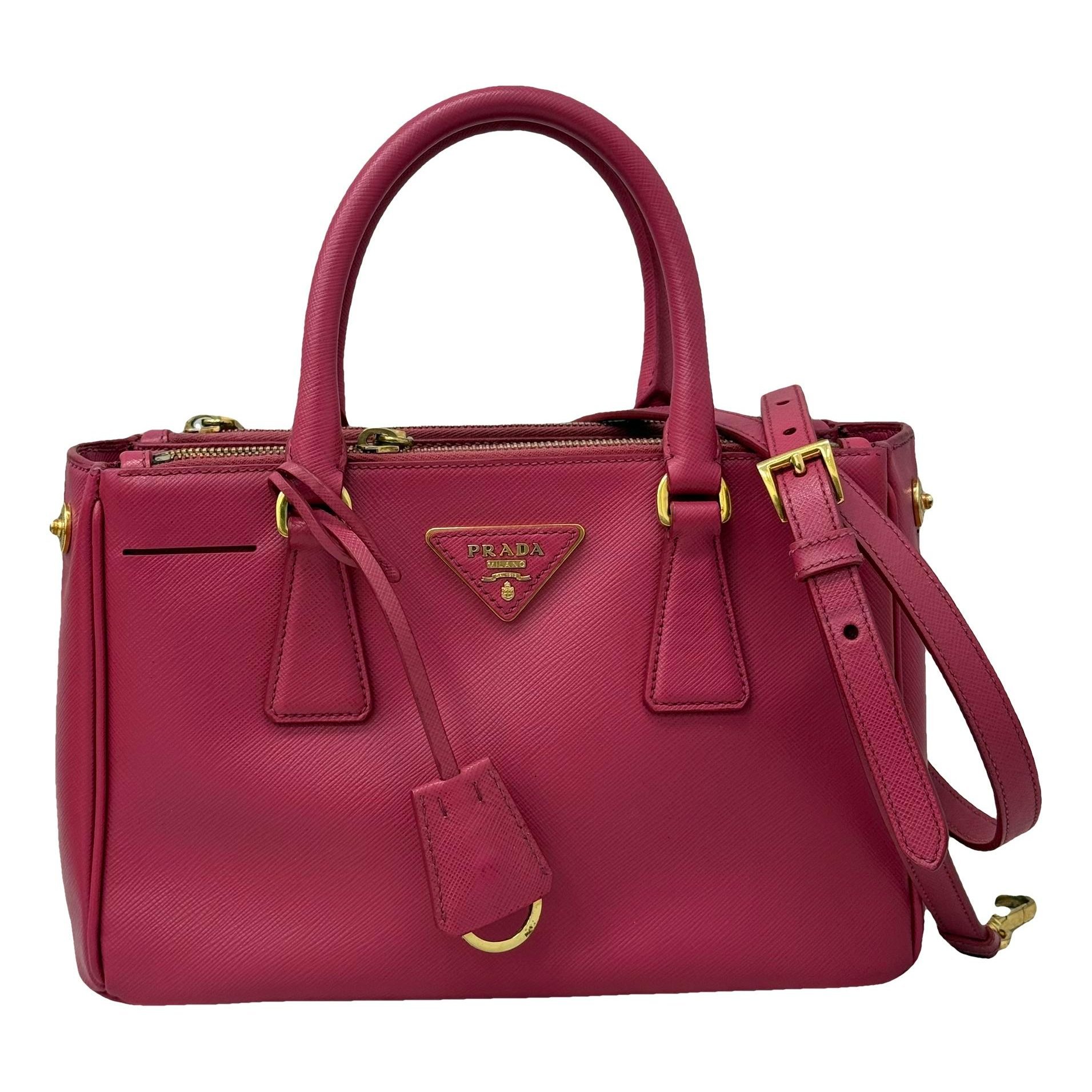 Galleria leather handbag