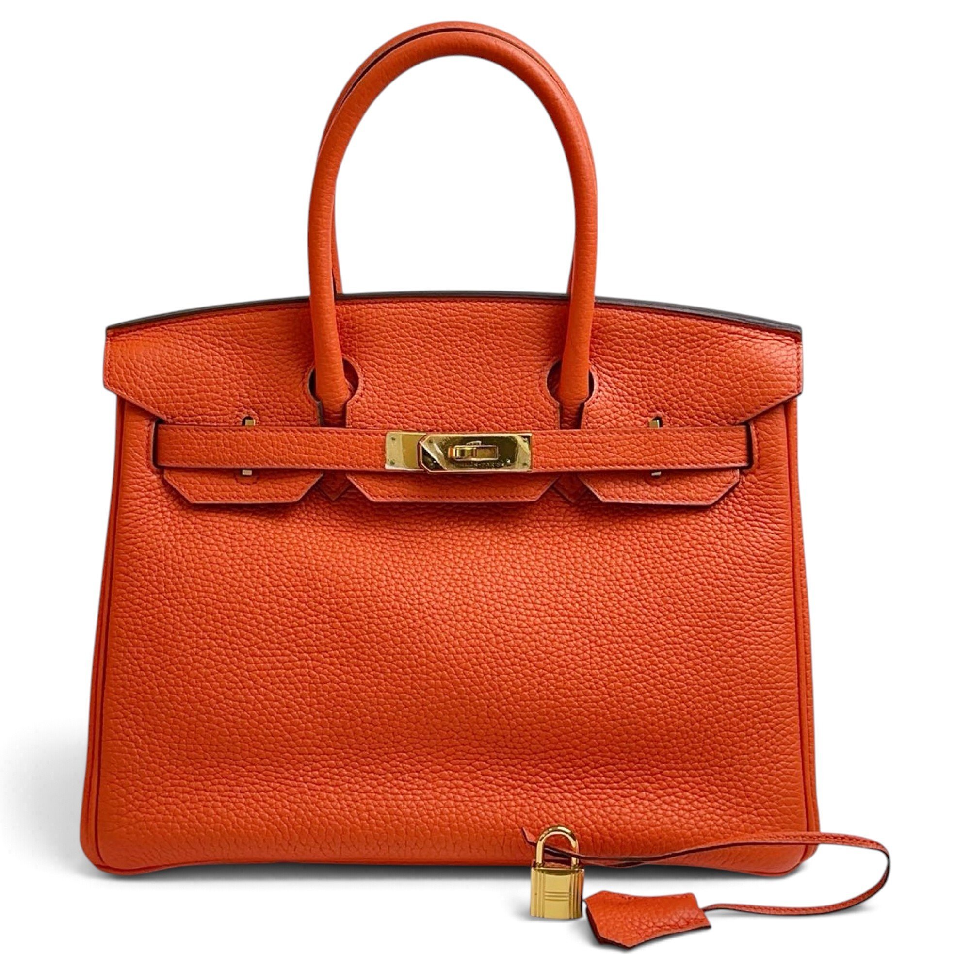 Birkin 35 leather handbag