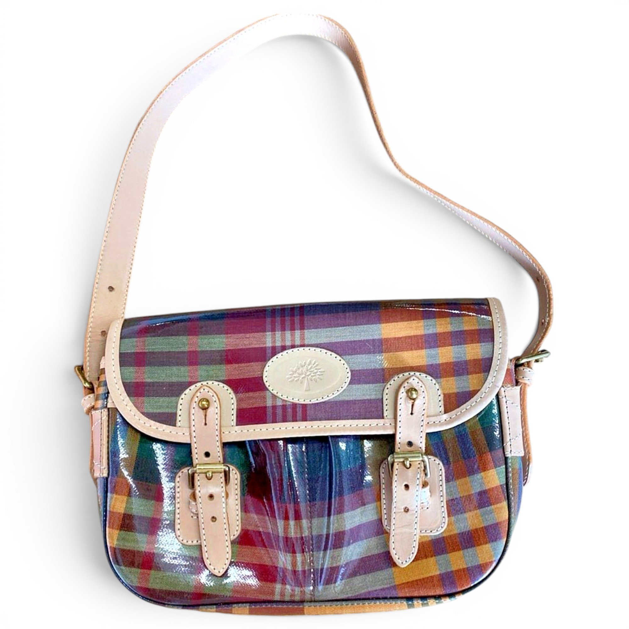Leather crossbody bag
