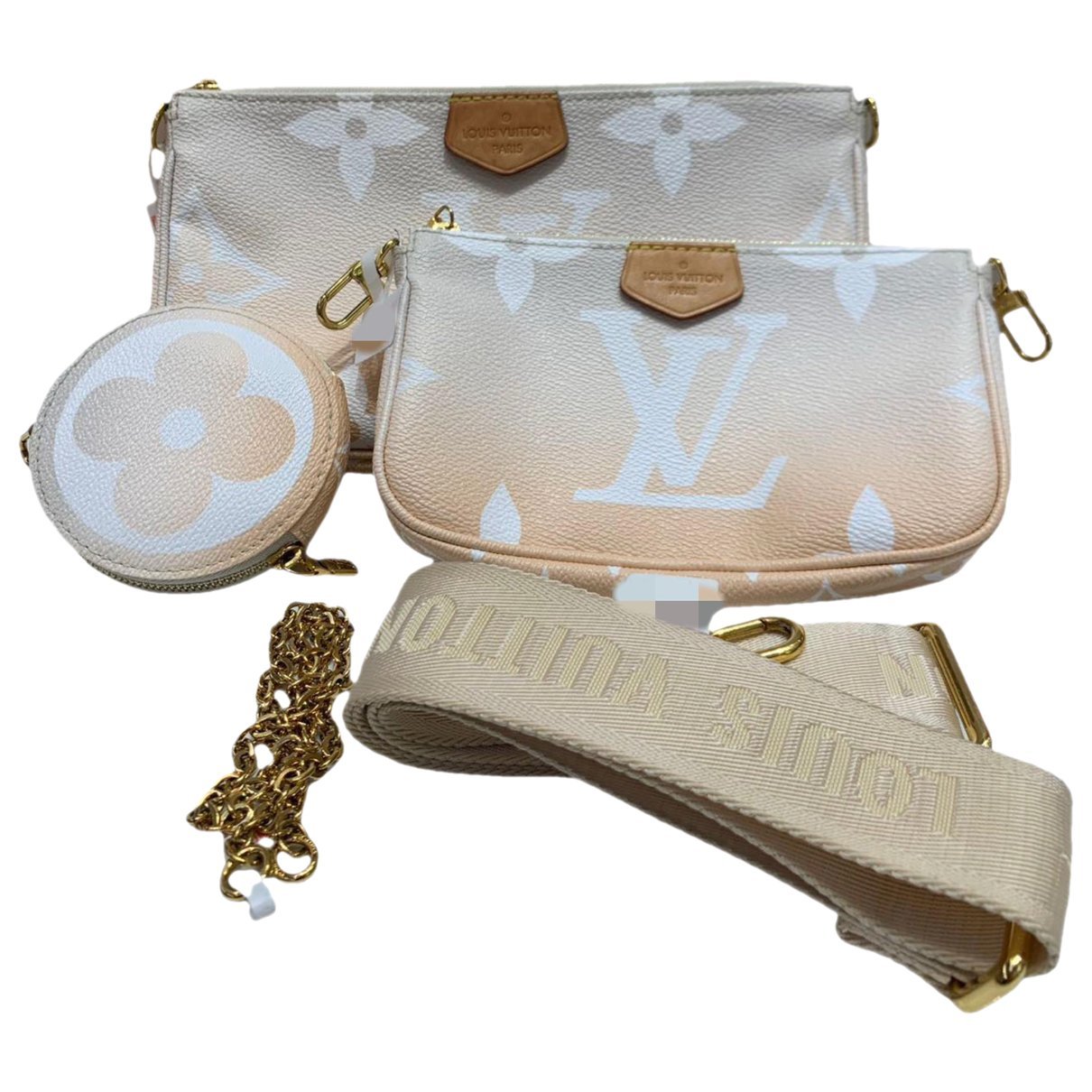 Multi Pochette Accessoires leather handbag