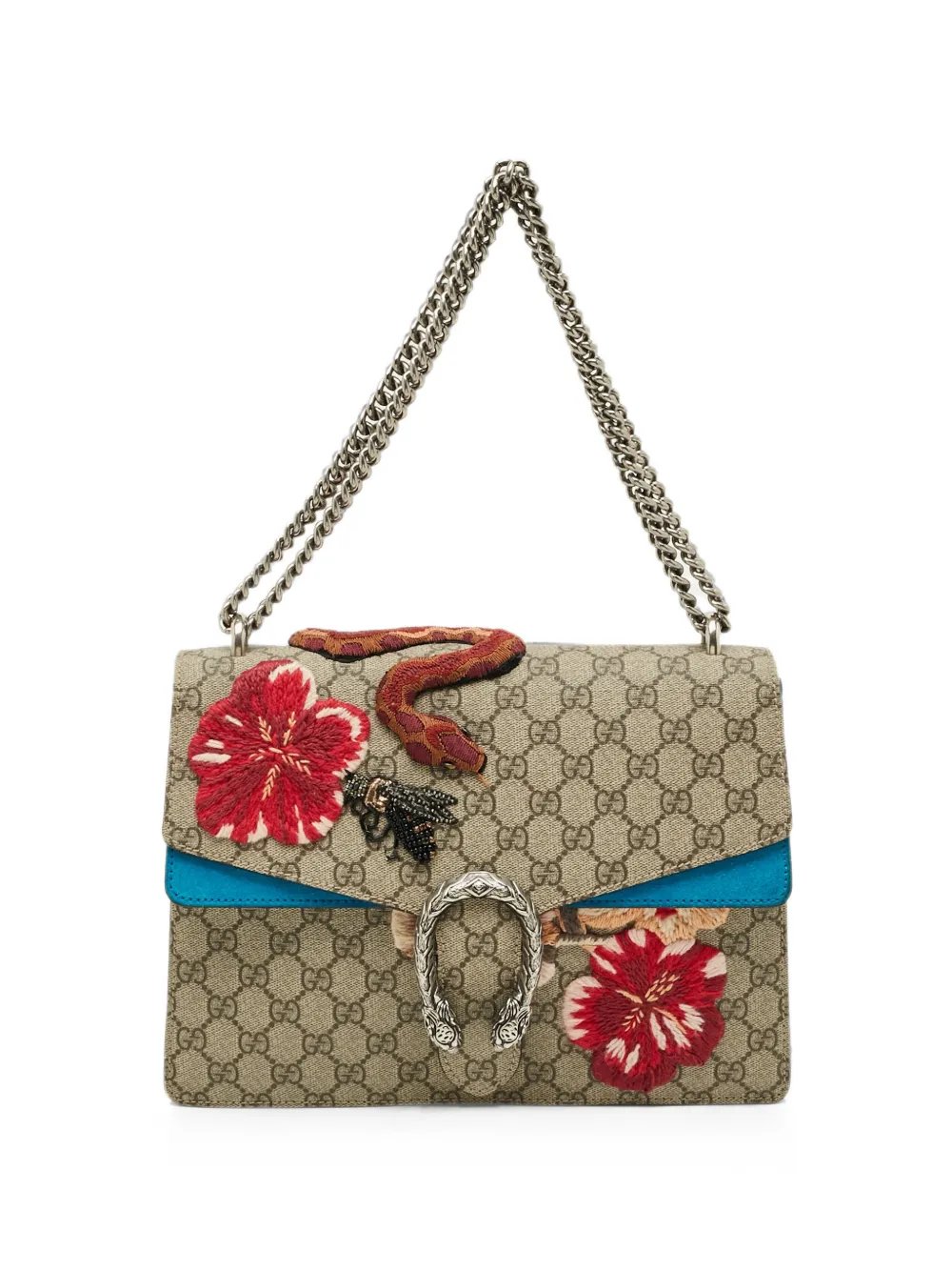 medium Dionysus embroidered shoulder bag
