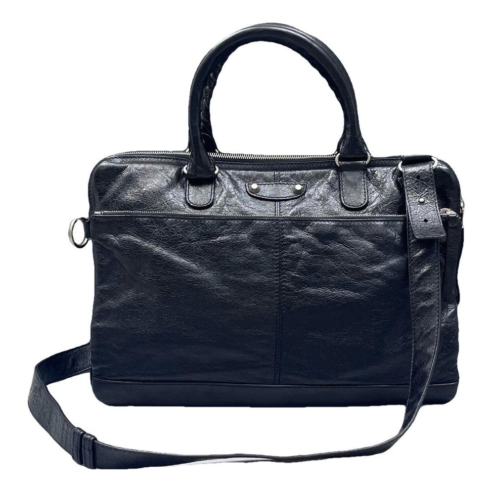 Leather handbag