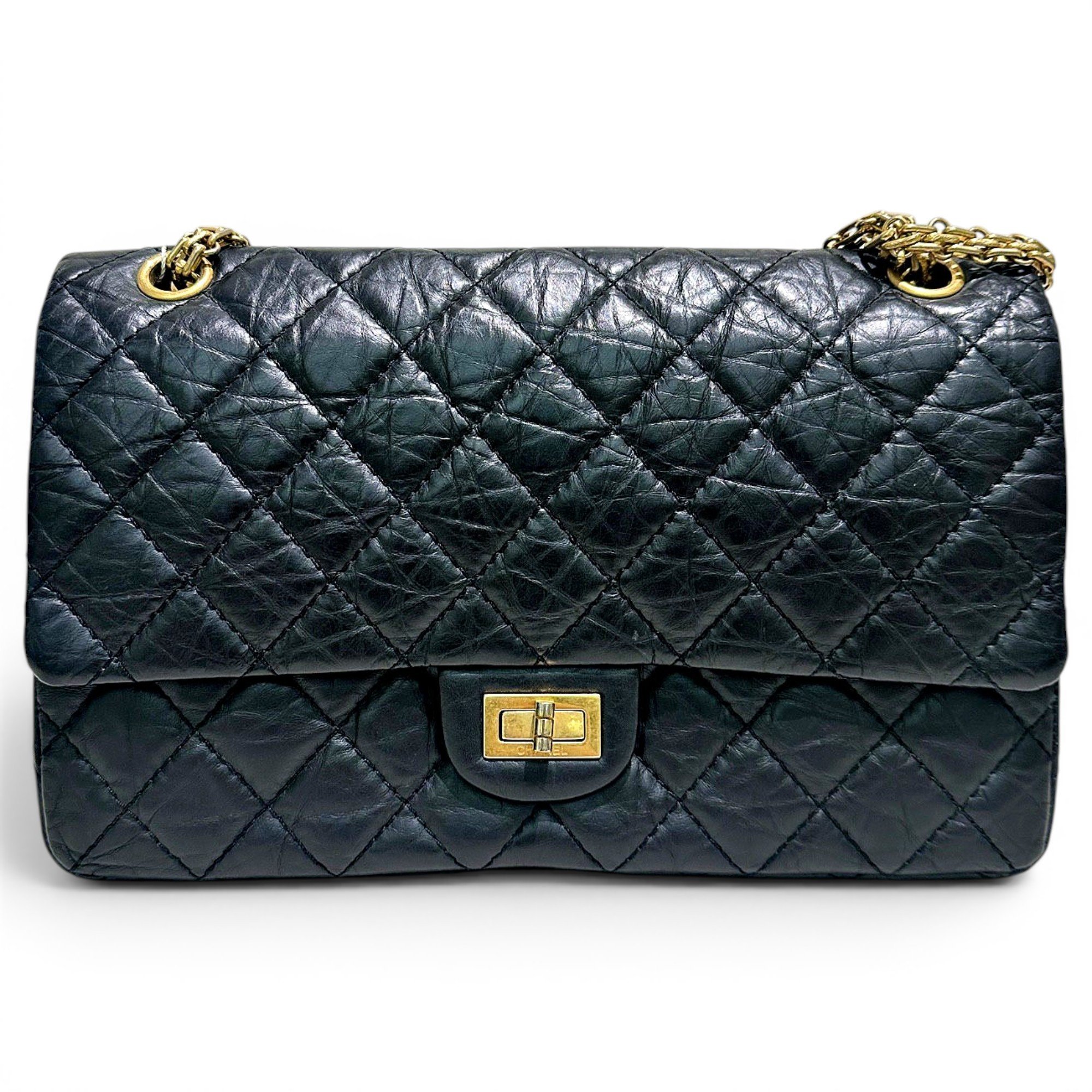 2.55 leather handbag