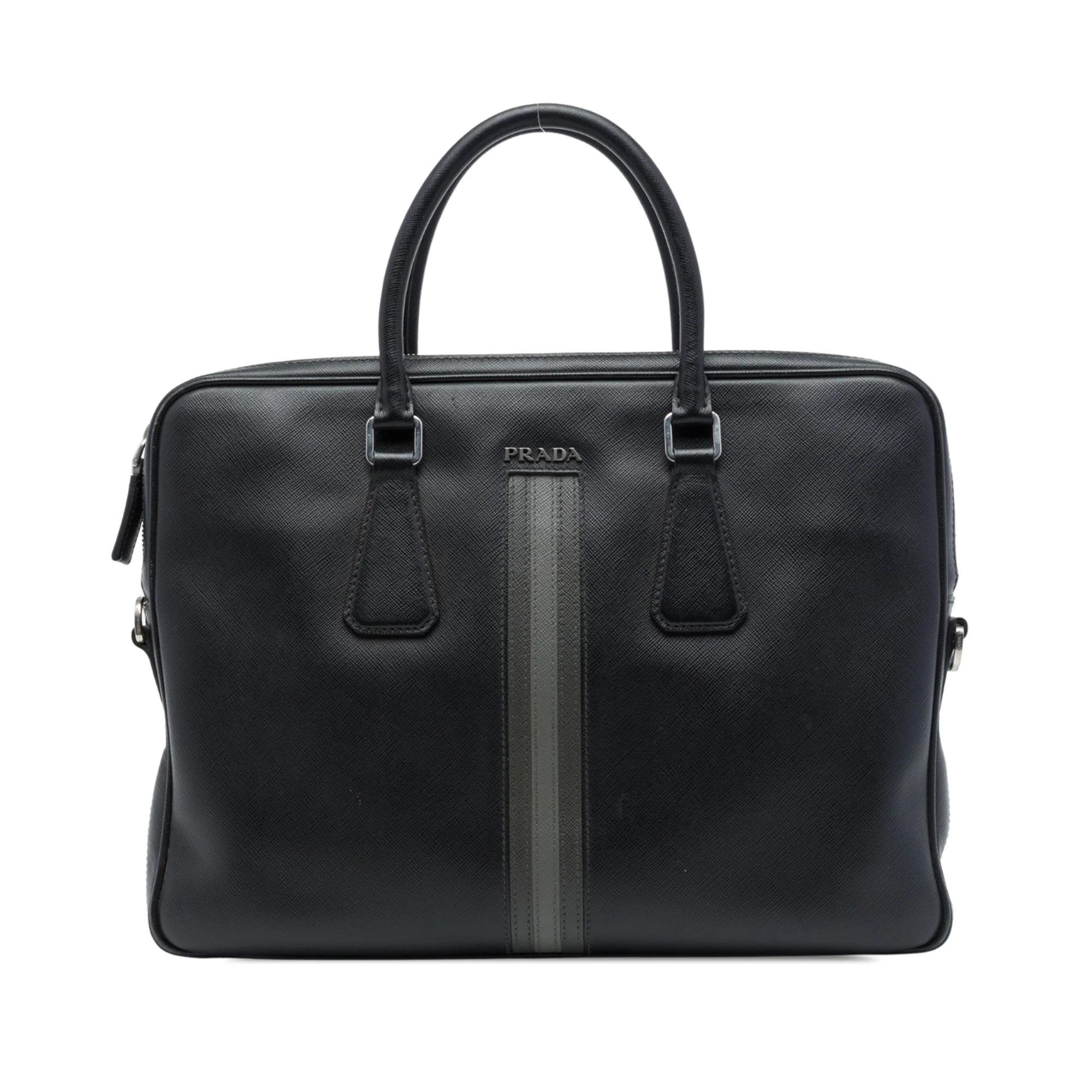 Leather handbag