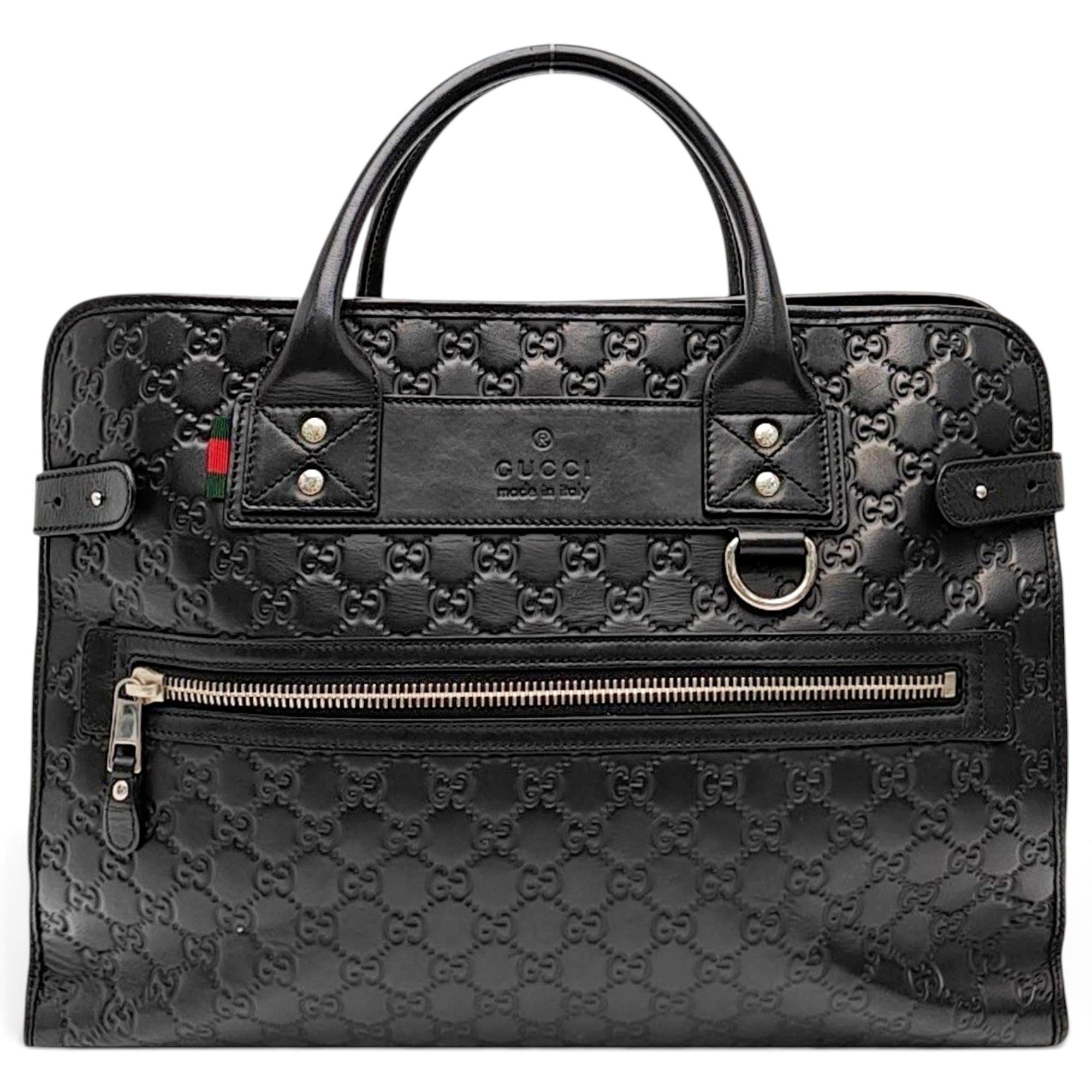 Leather handbag