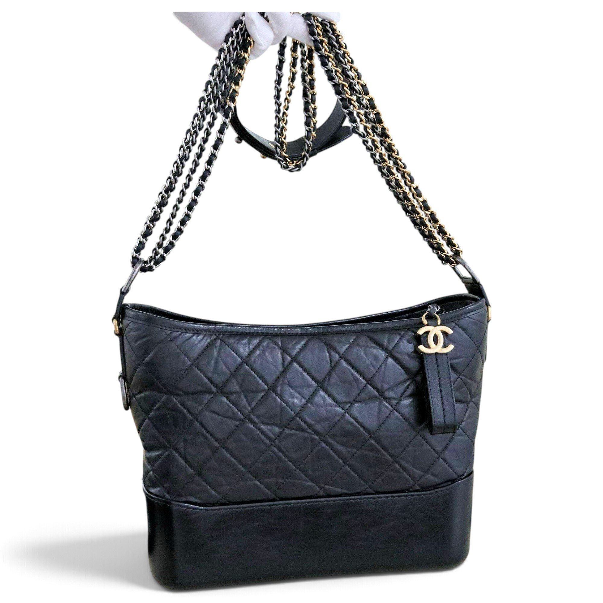 Gabrielle leather handbag