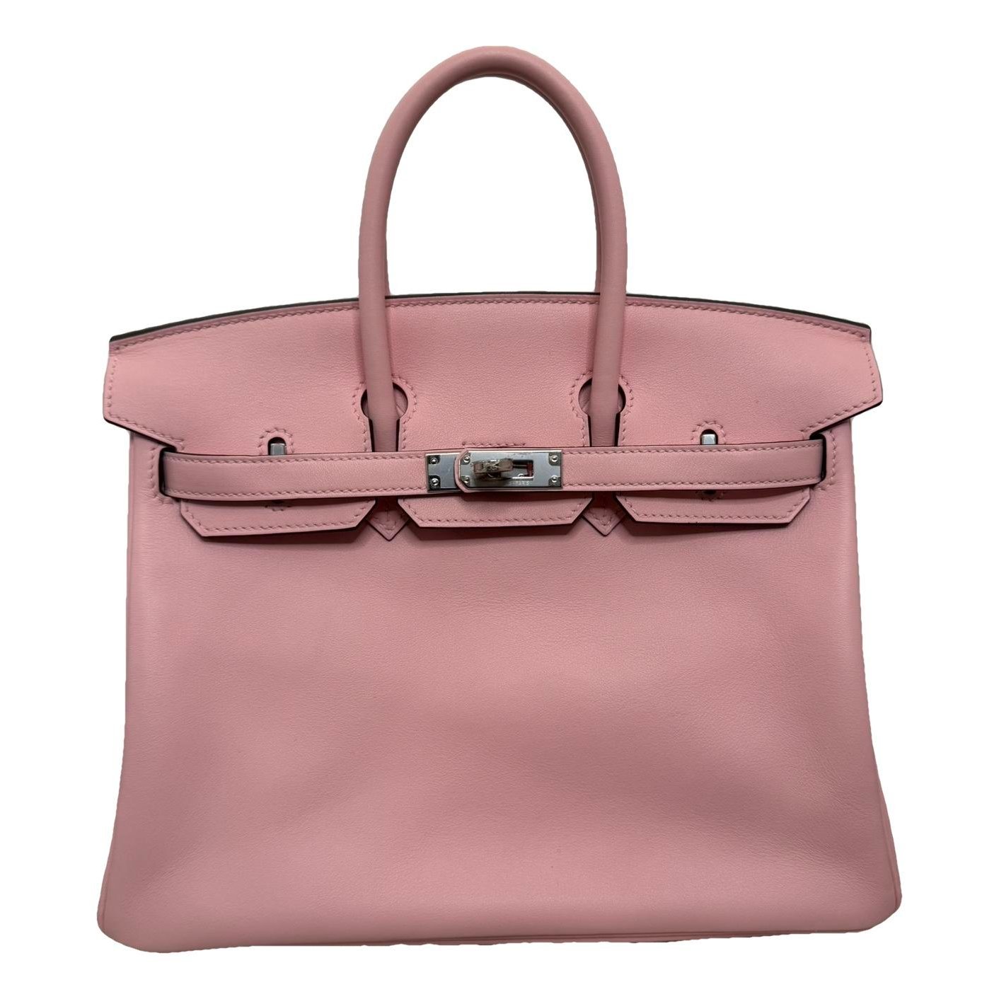Hermes Birkin 25 Handbag Swift Leather