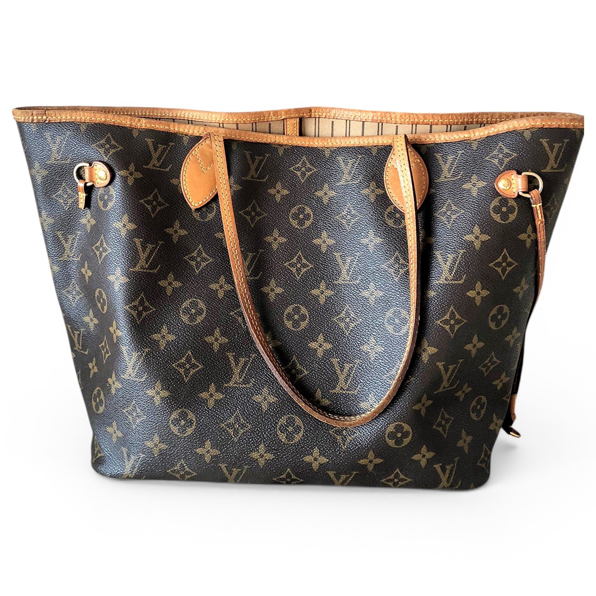 Neverfull leather tote