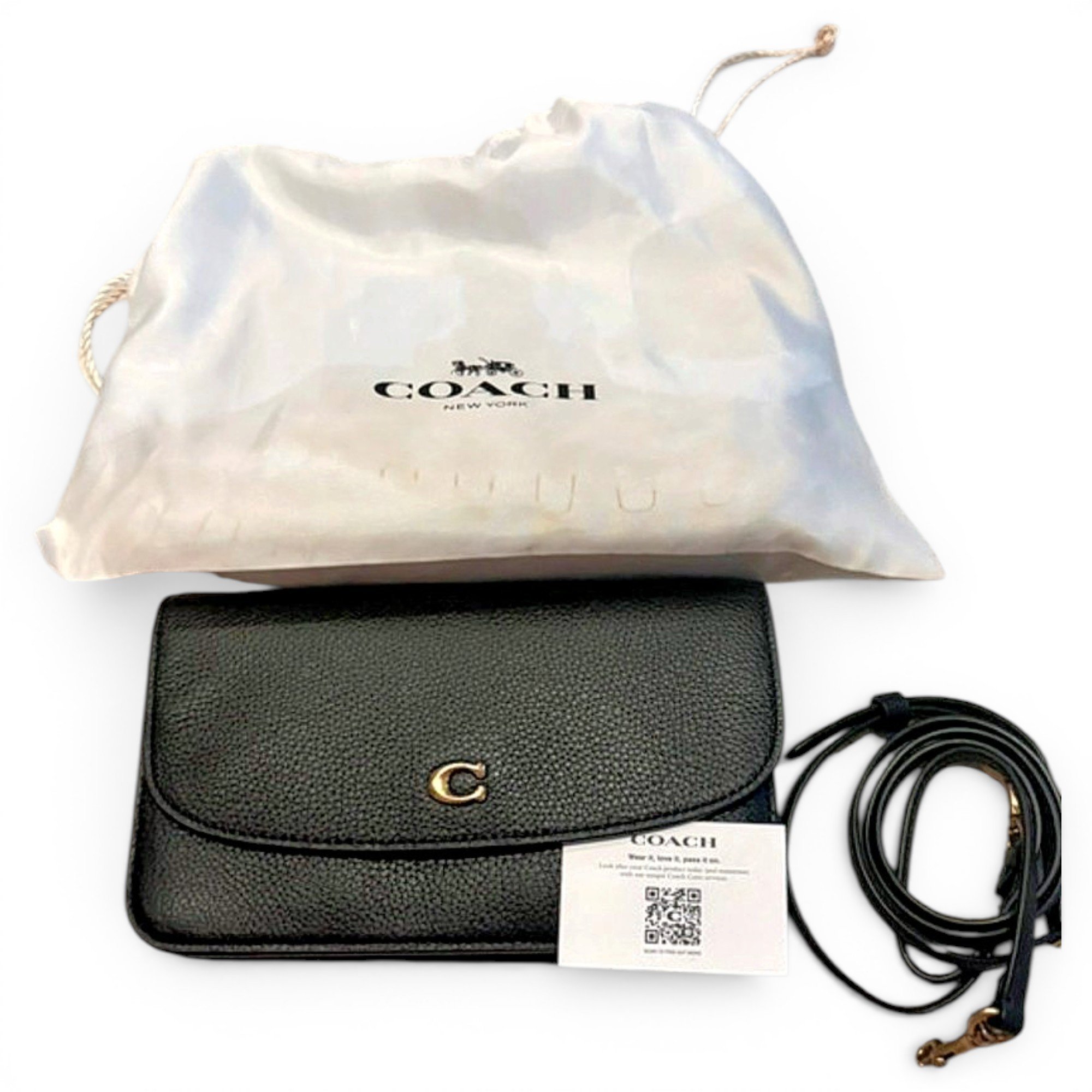 Smooth Crossbody leather handbag