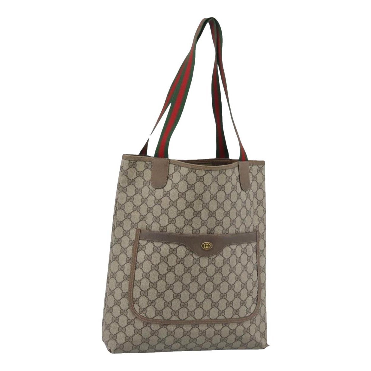 Leather tote