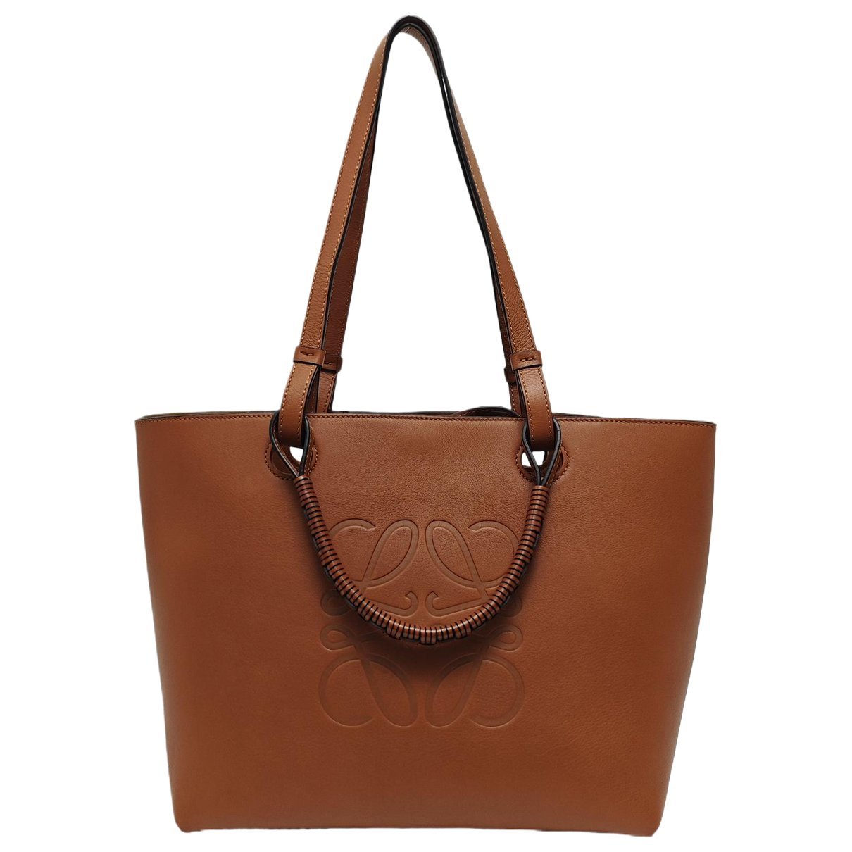Leather tote