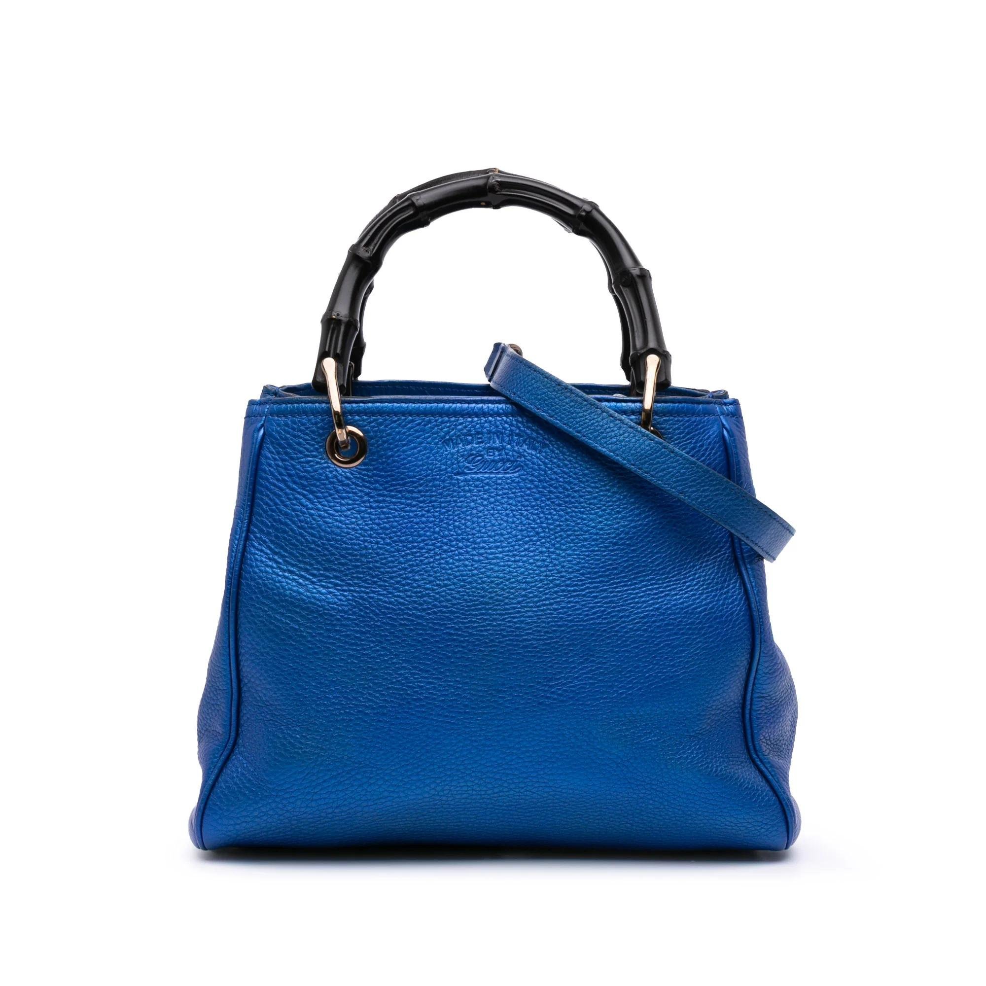 Bamboo Shopper pony-style calfskin handbag