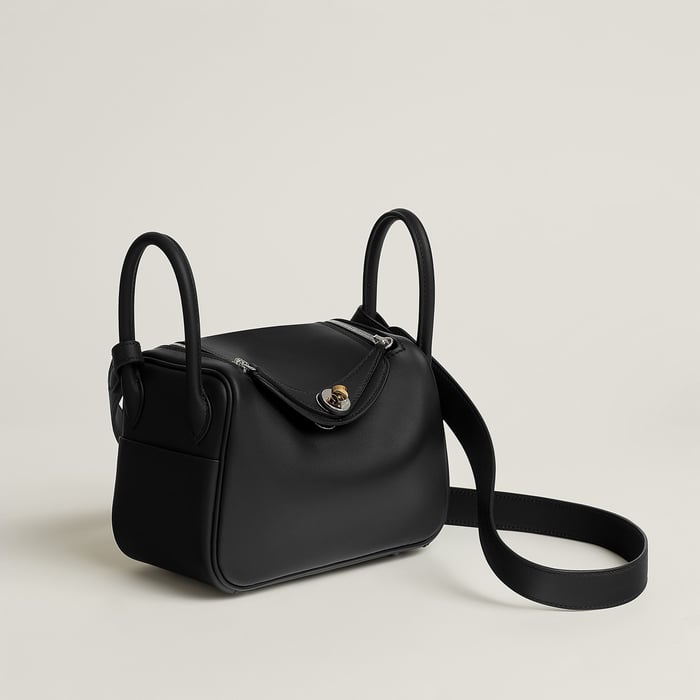 Noir Lindy II Mini Electrum Bag