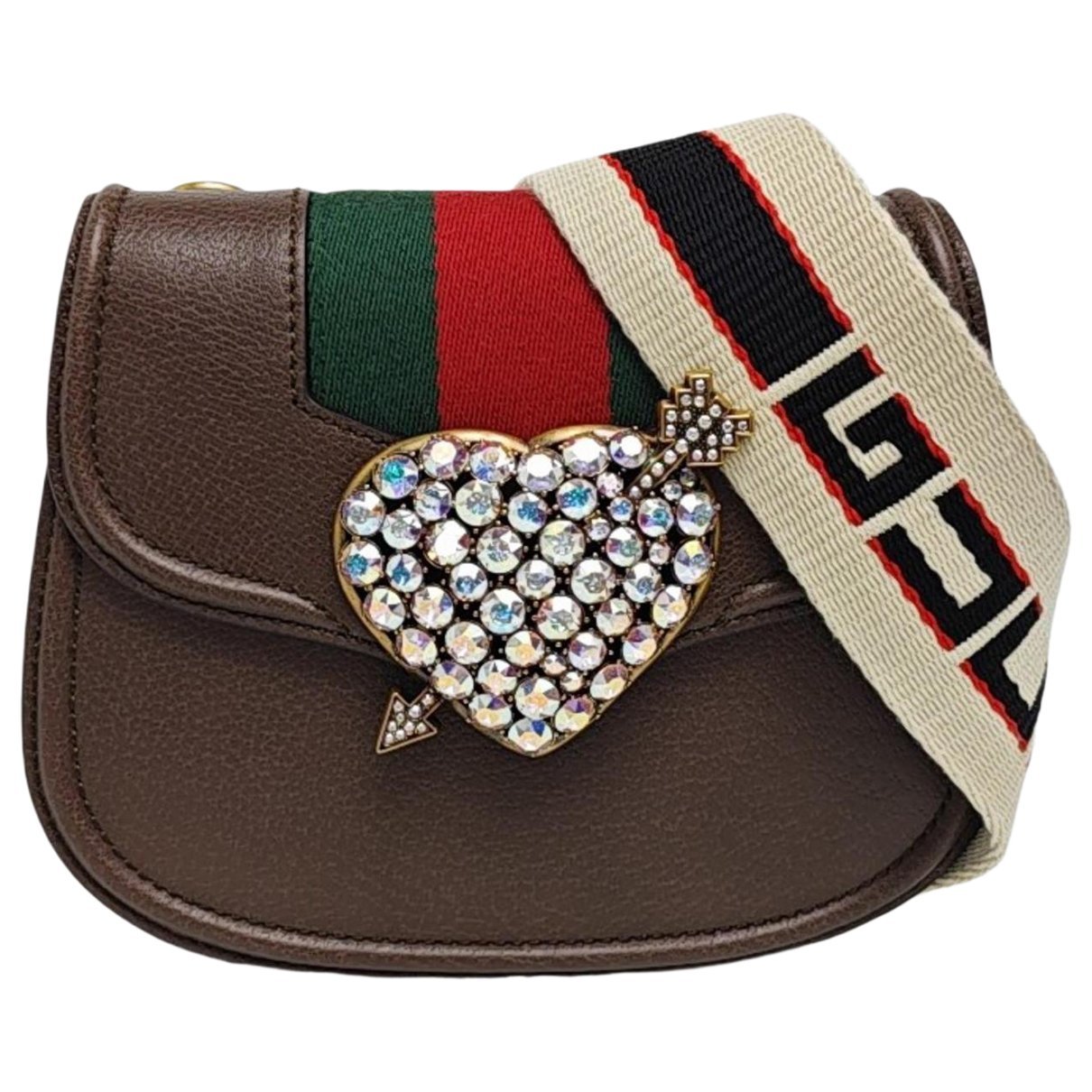 GucciTotem leather crossbody bag