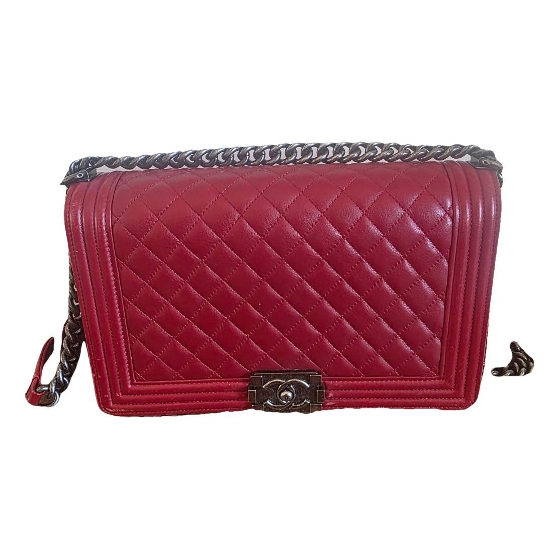 Boy leather crossbody bag