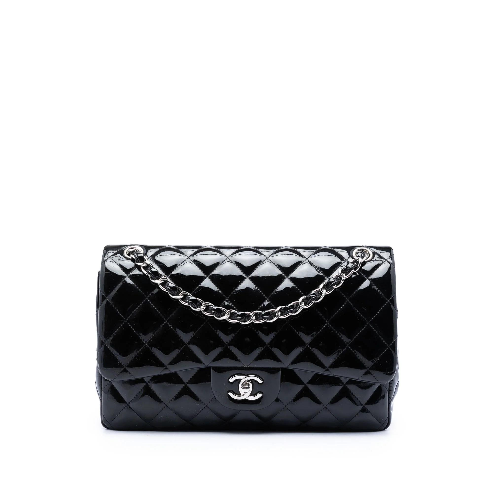 Timeless/Classique patent leather handbag