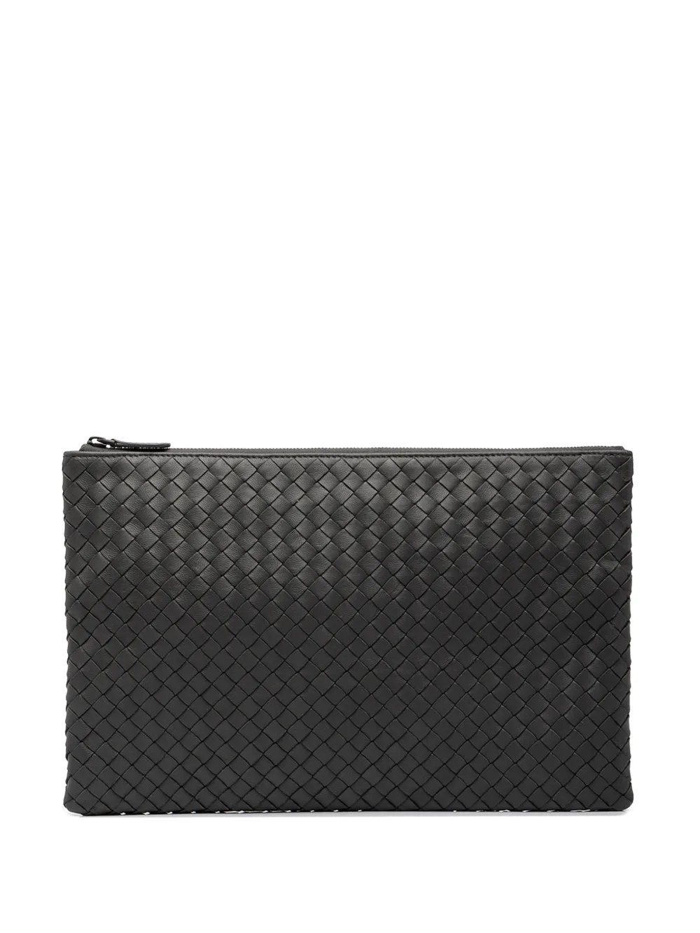 2012-2026 Nappa Intrecciato Zip clutch bag