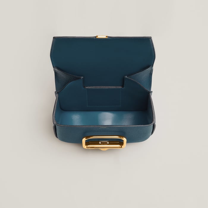 블루 드 프뤼스 Hermes Della Cavalleria 미니 백