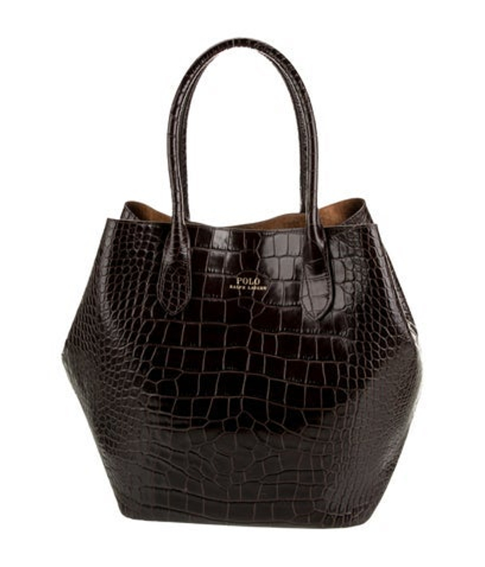 Polo Ralph Lauren Ralph Lauren Crocodile Bucket Bag