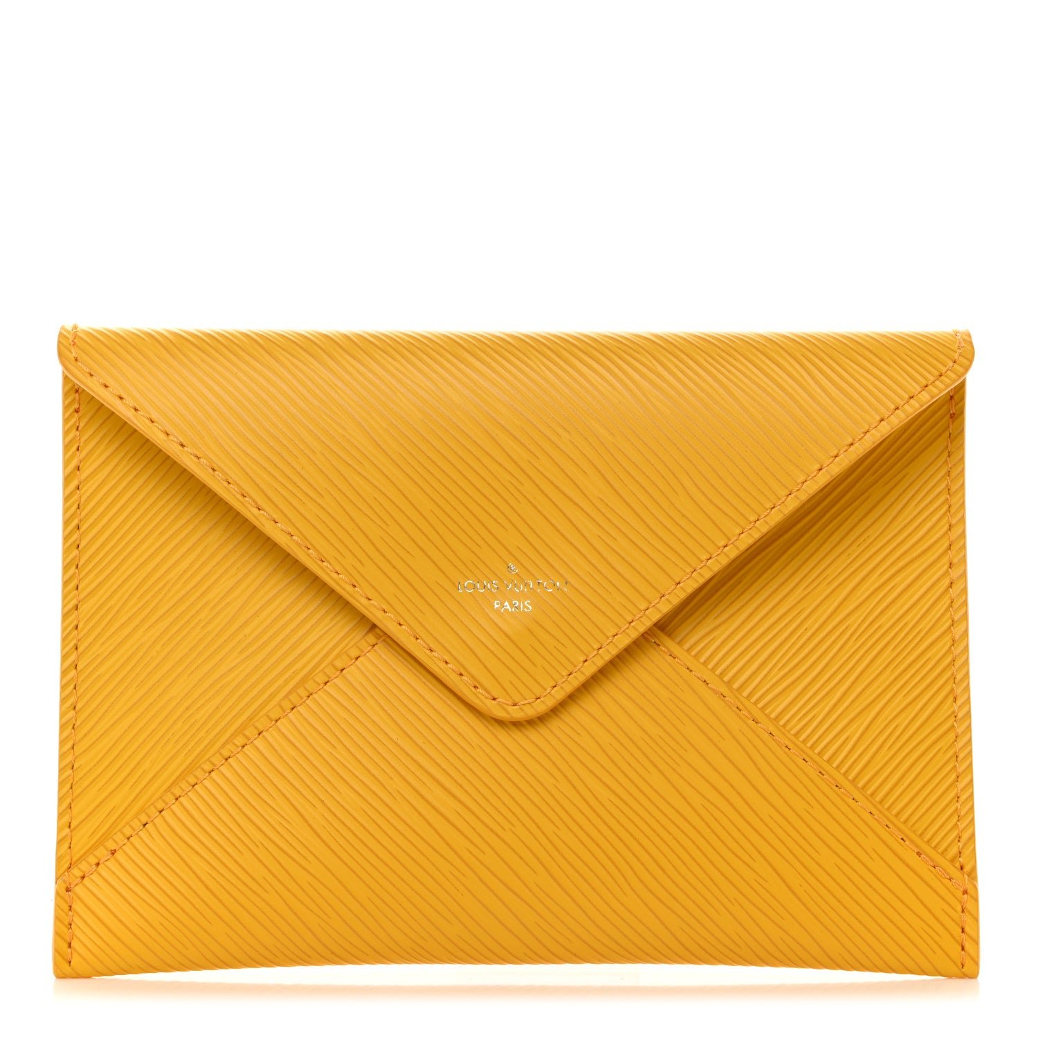 Louis Vuitton Epi Envelope Pouch Yellow