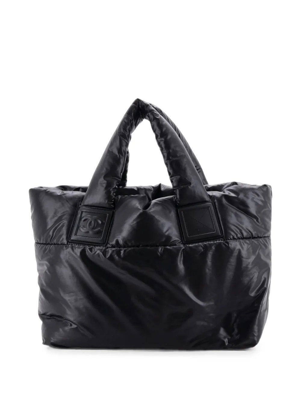 Coco Cocoon Reversible Quilted Nylon Small tote bag