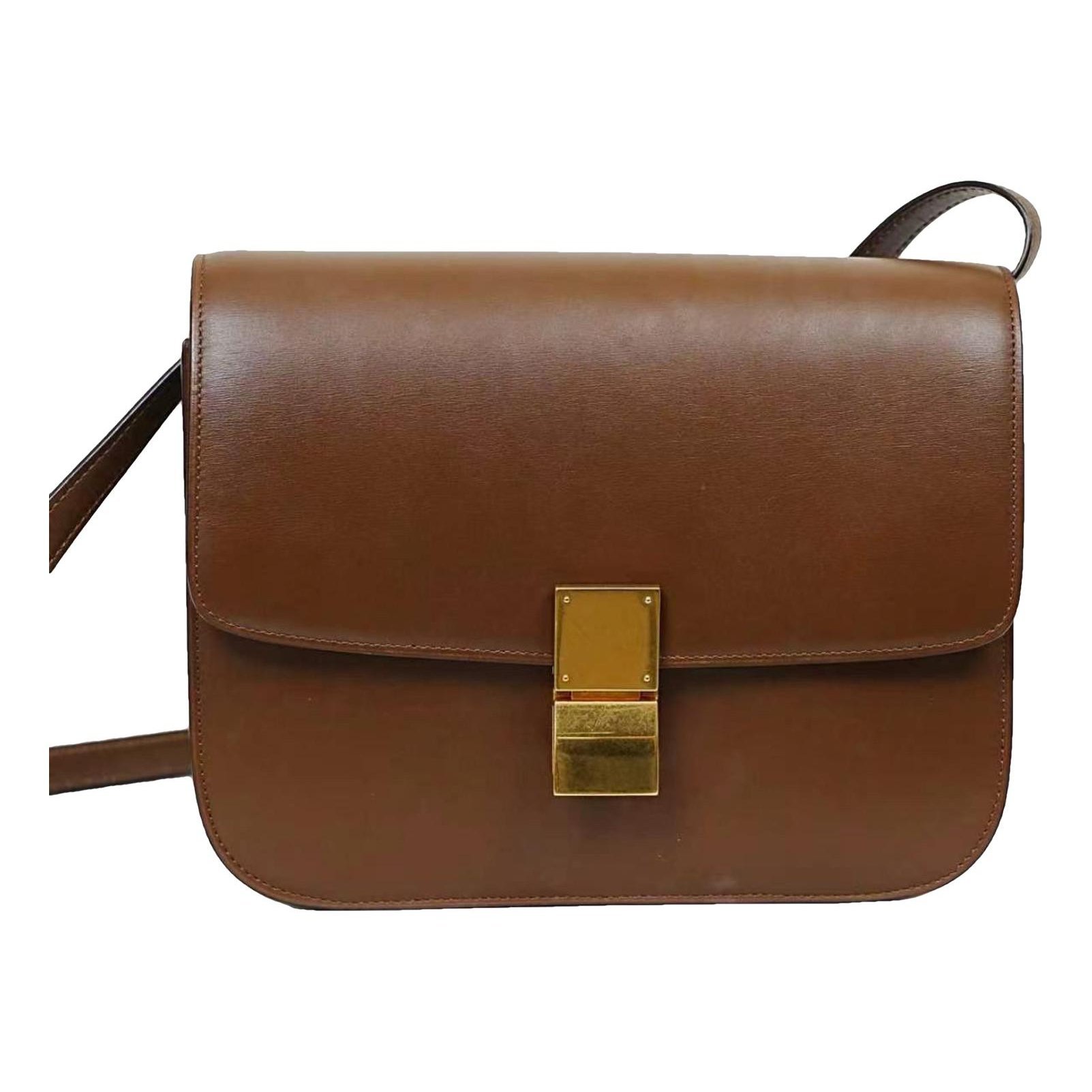 Classic leather handbag