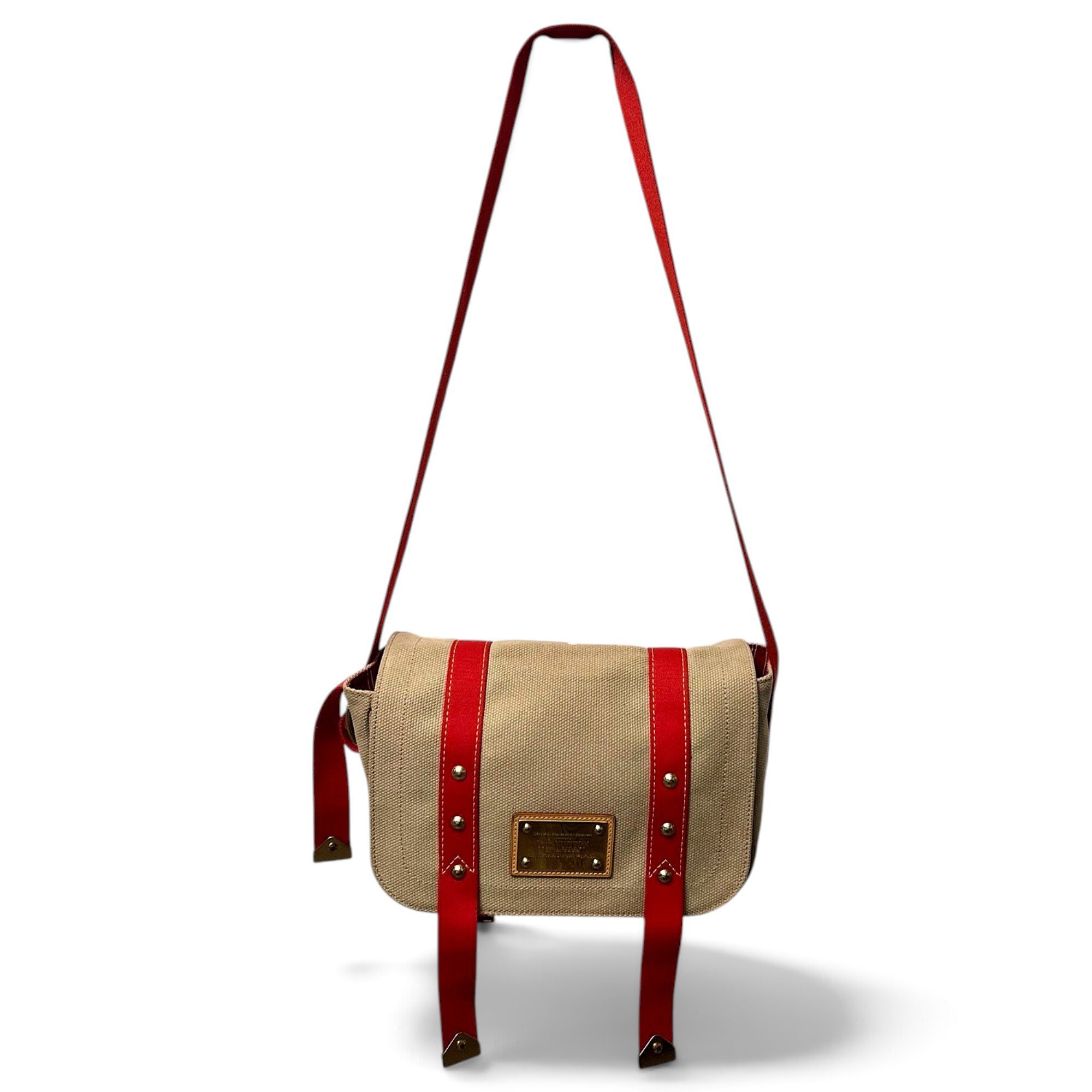 Antigua cloth crossbody bag