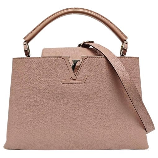 Capucines leather handbag