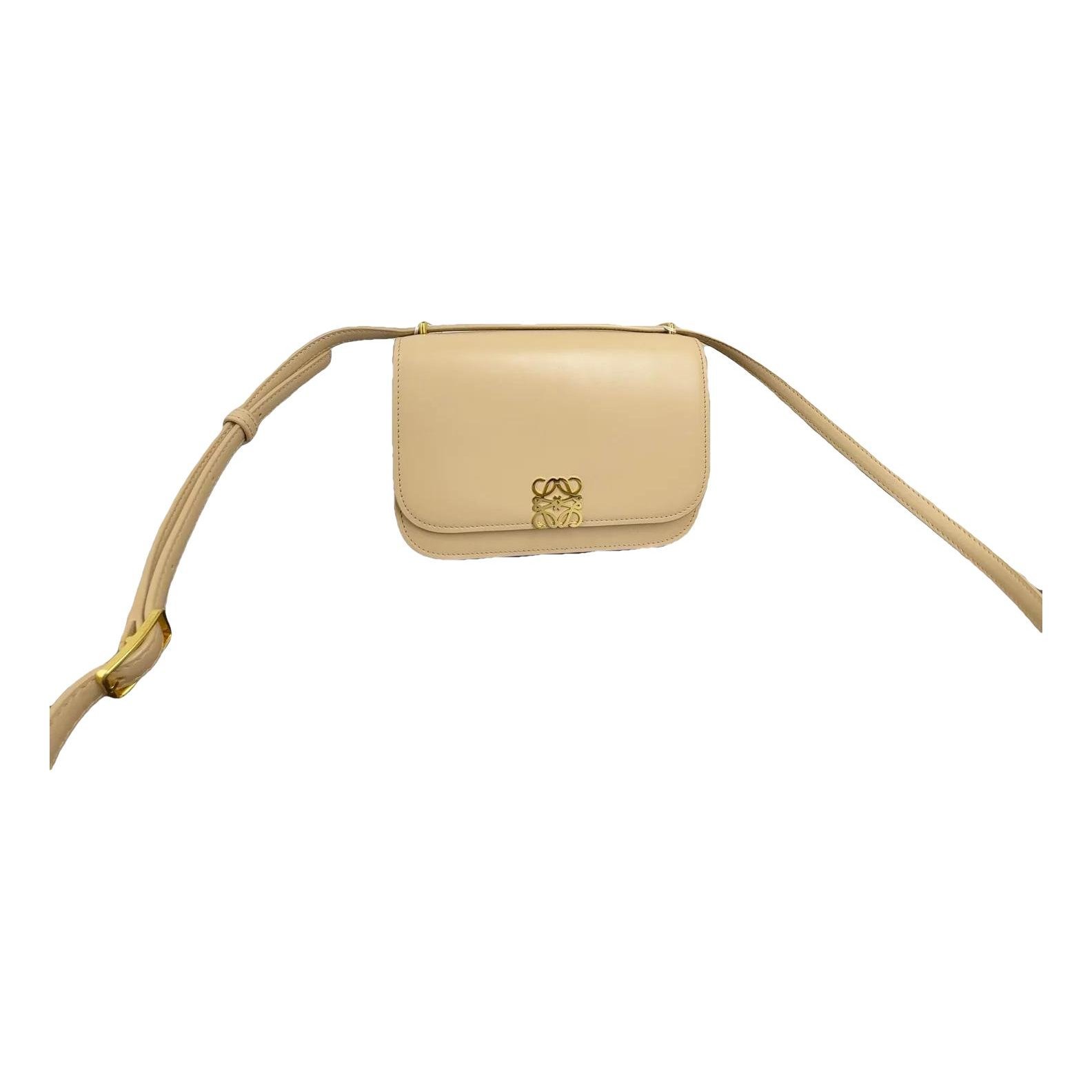 Goya leather crossbody bag