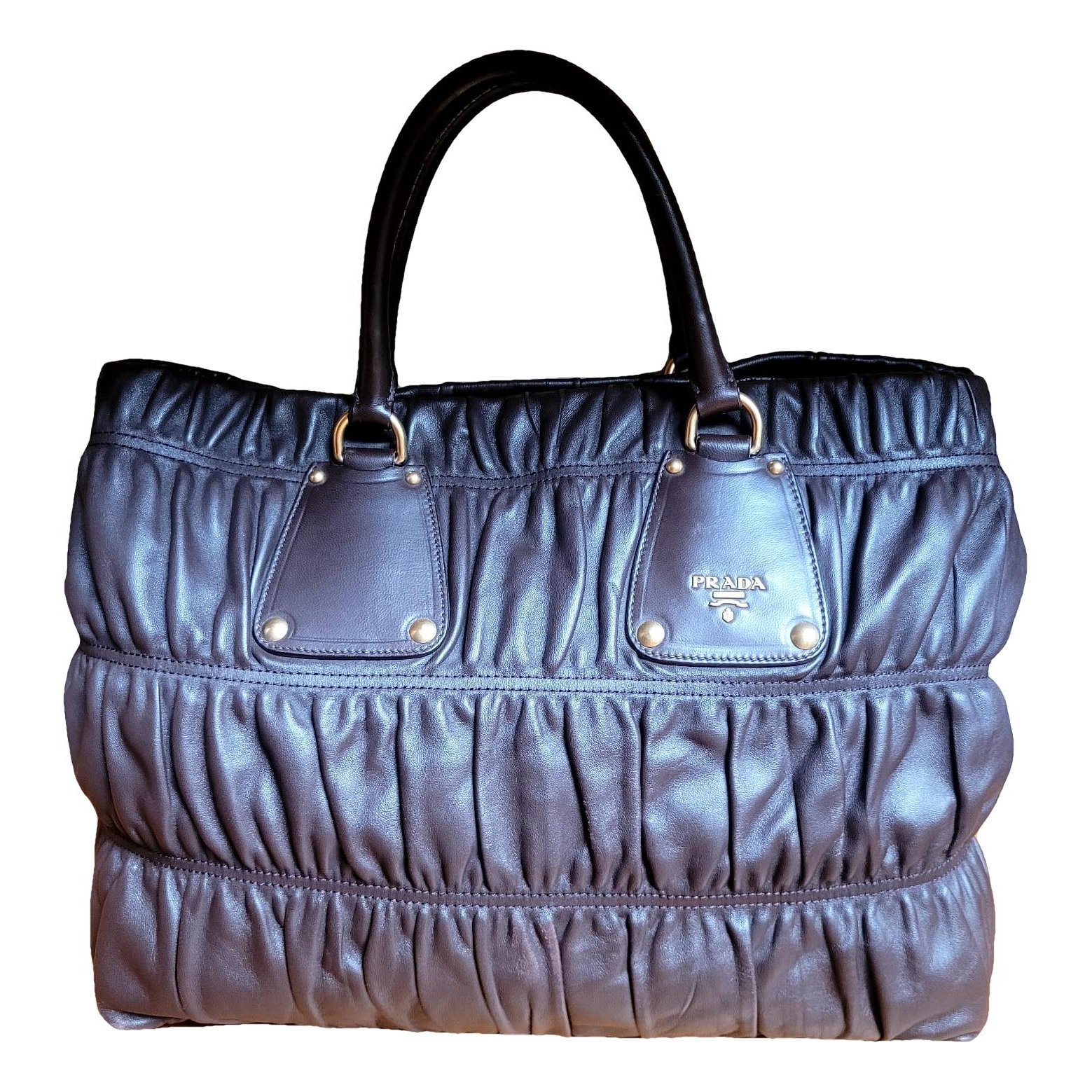 Leather handbag