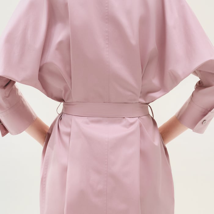Rose Cancan Shirt Dress