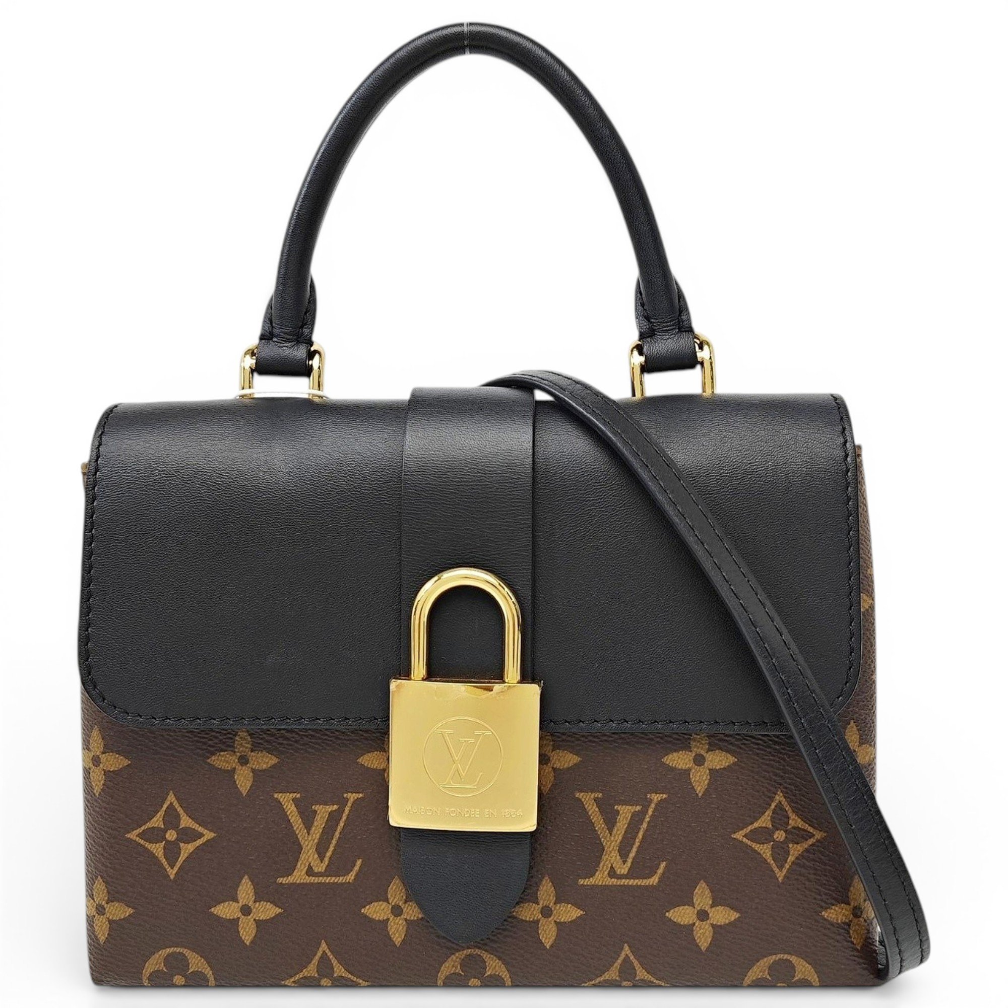 Locky BB leather handbag