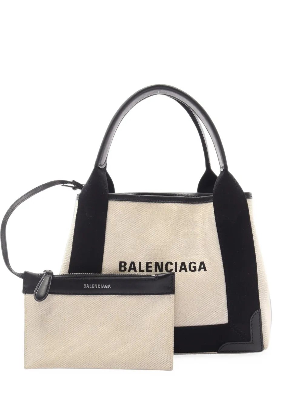 2000s XS Navy Cabas tote bag