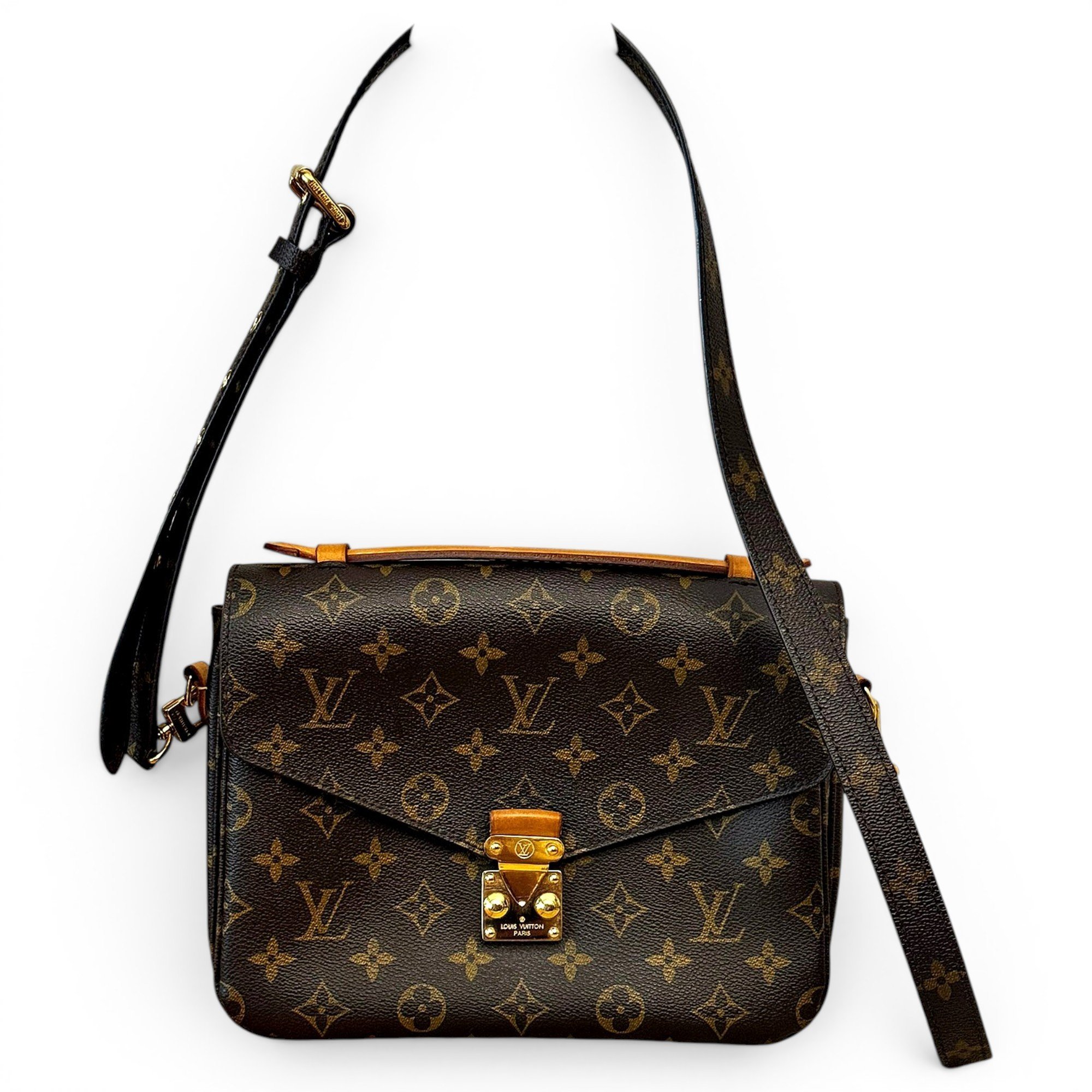 Metis leather crossbody bag