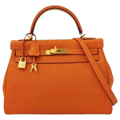 Kelly 32 leather handbag