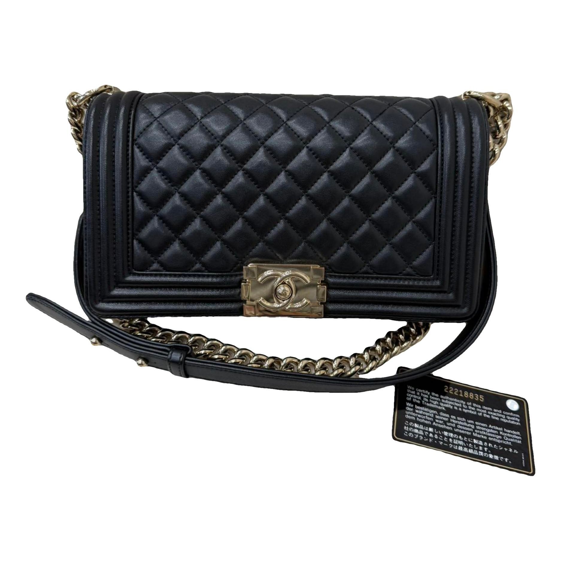 Boy leather crossbody bag