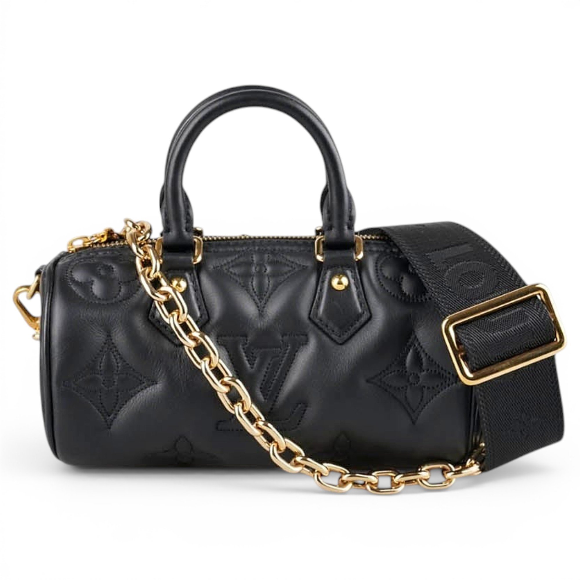 Papillon BB leather crossbody bag