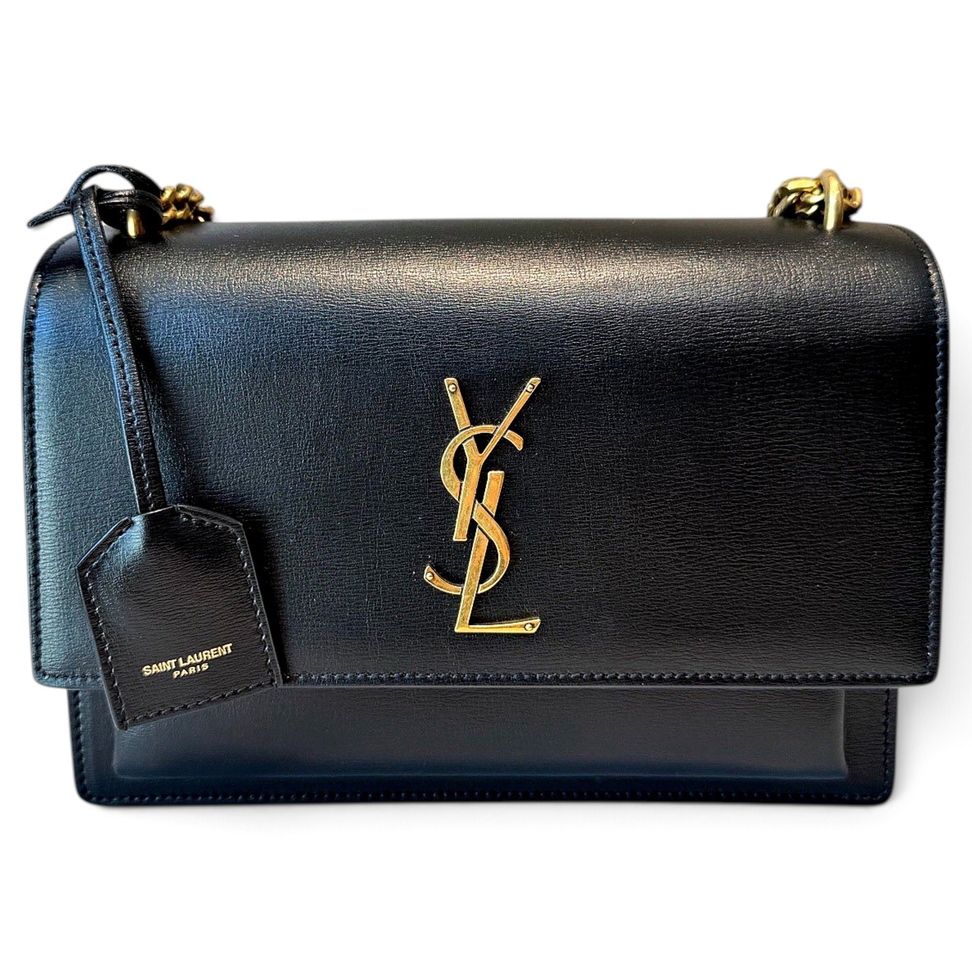 Sunset leather handbag