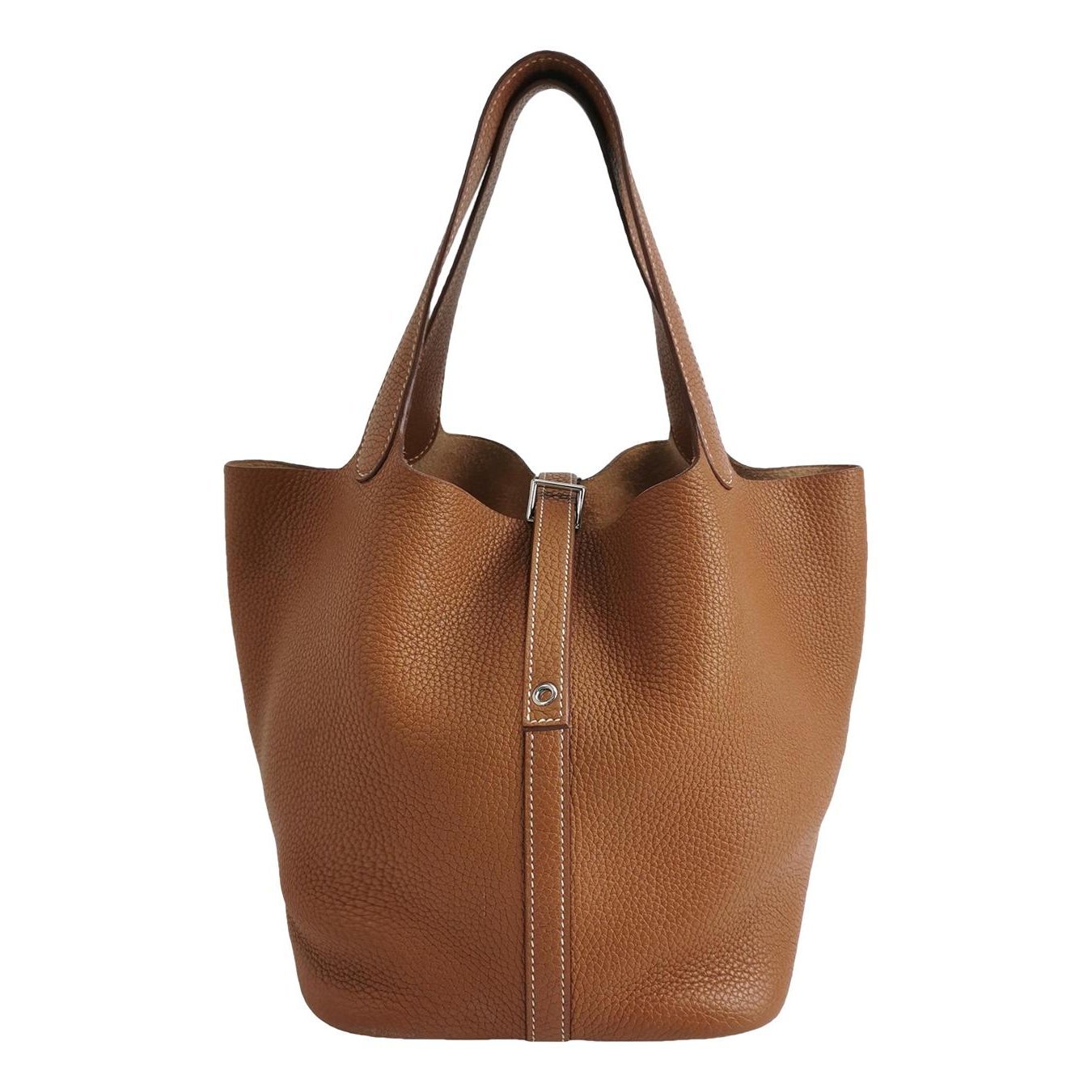 Picotin leather handbag