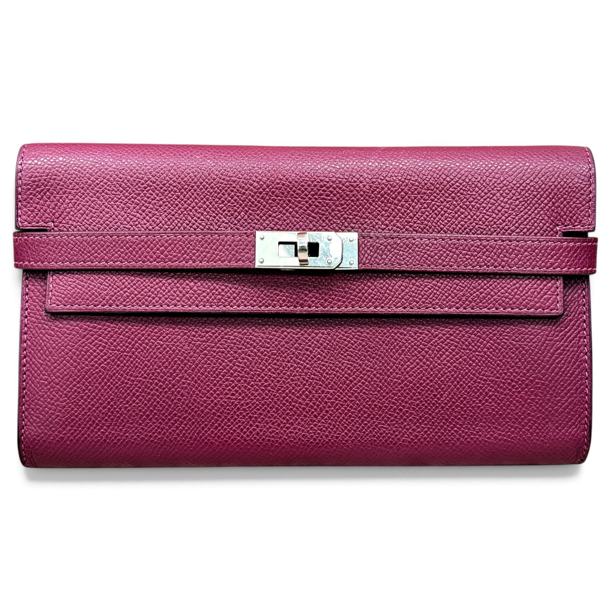 Kelly to go leather clutch bag