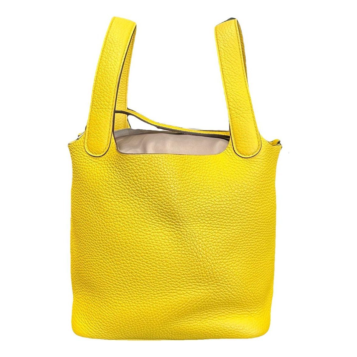 Picotin leather handbag