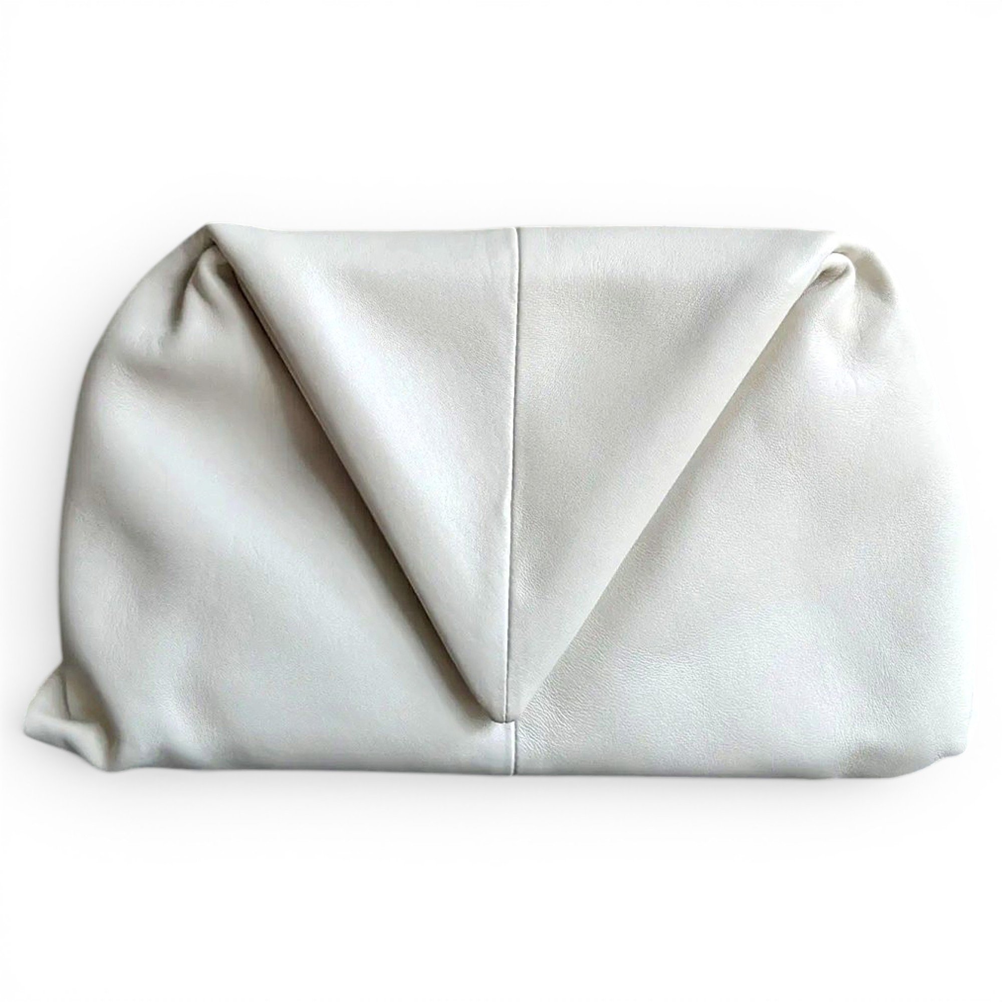 BV Trine leather clutch bag