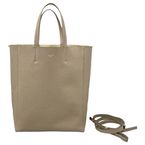 Celine Cabas leather crossbody bag