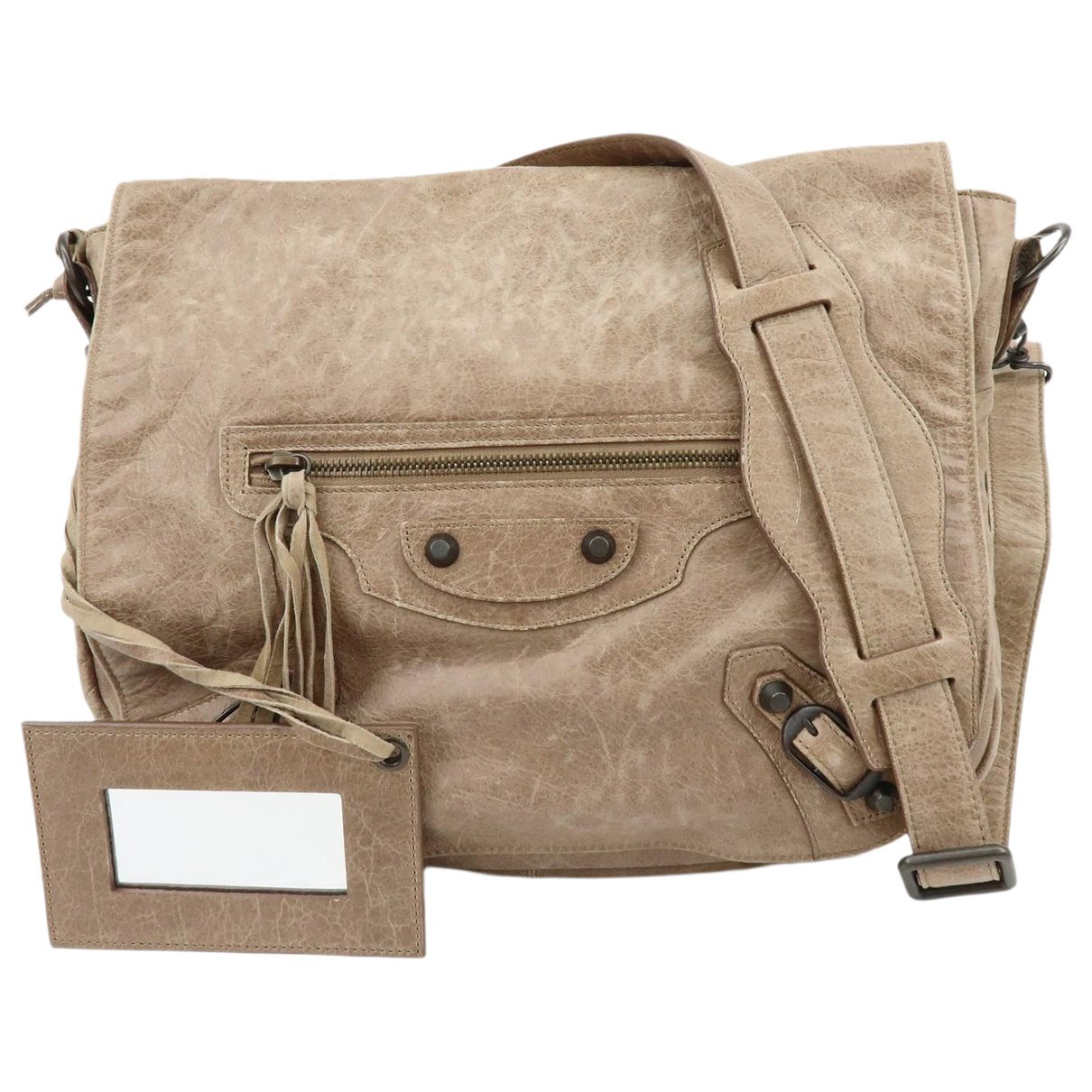 Leather crossbody bag