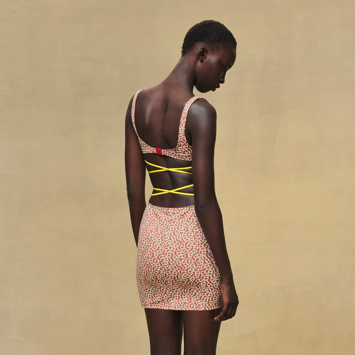 Marron Alezan "Naoussa" Skirt