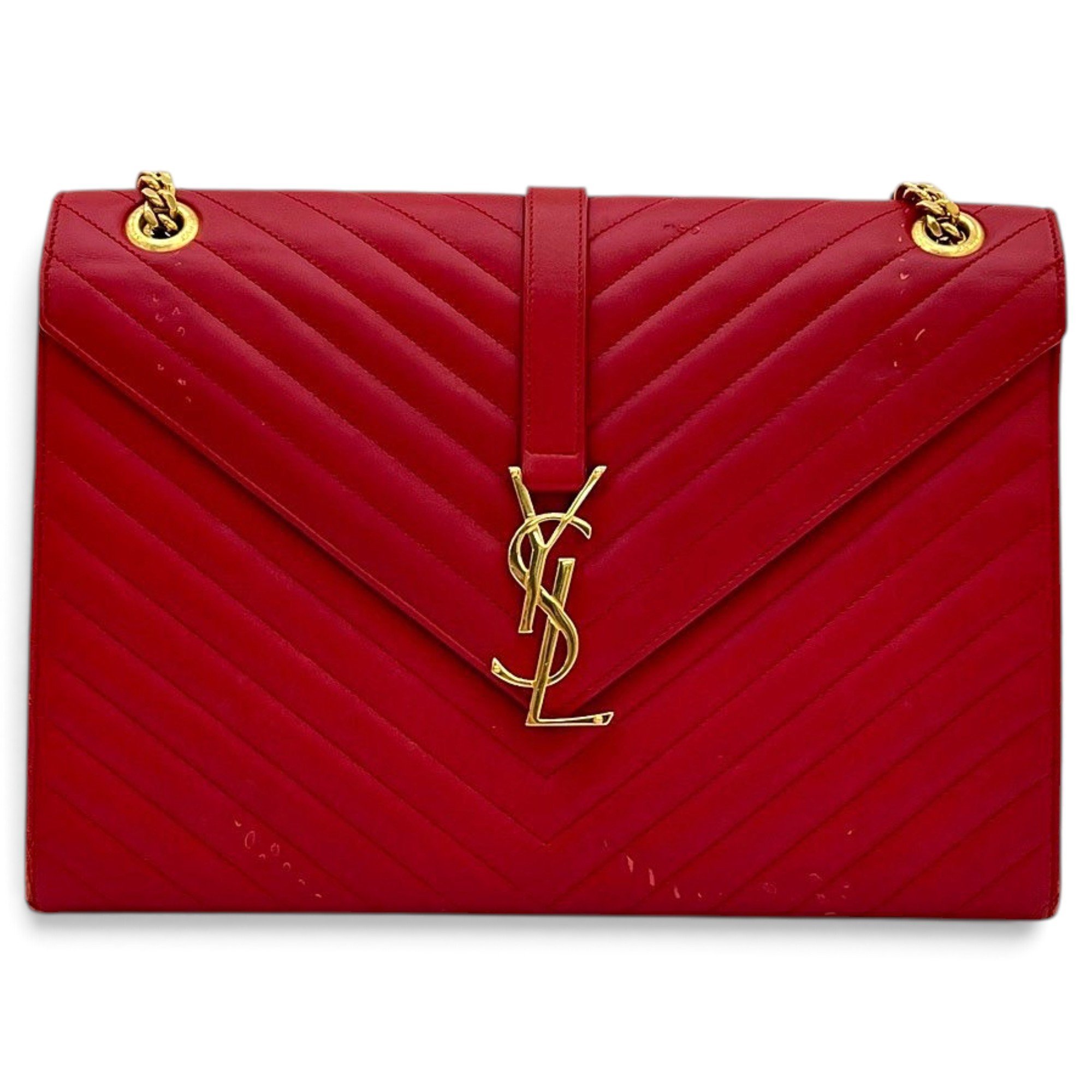 Portefeuille enveloppe leather handbag