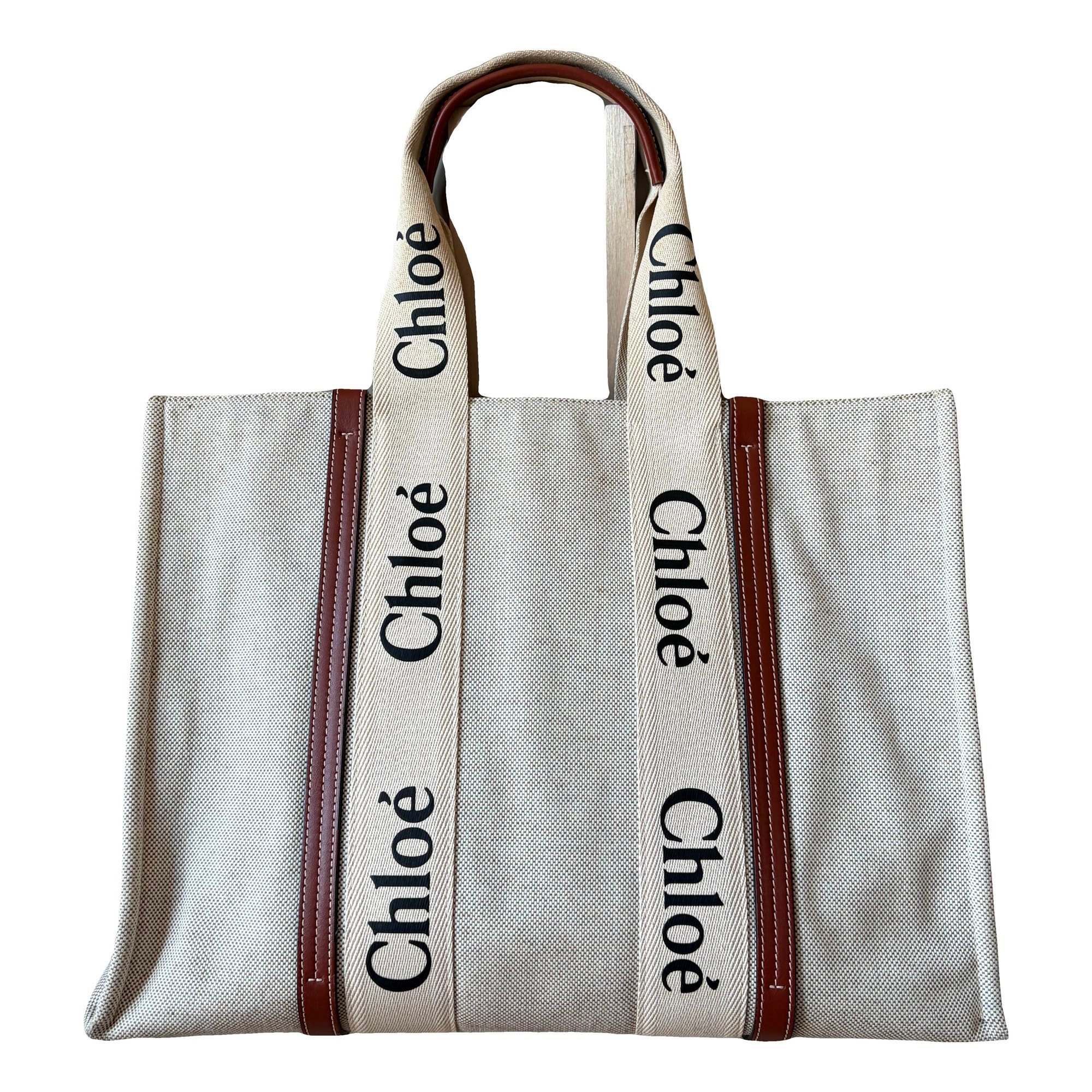 Woody cloth tote