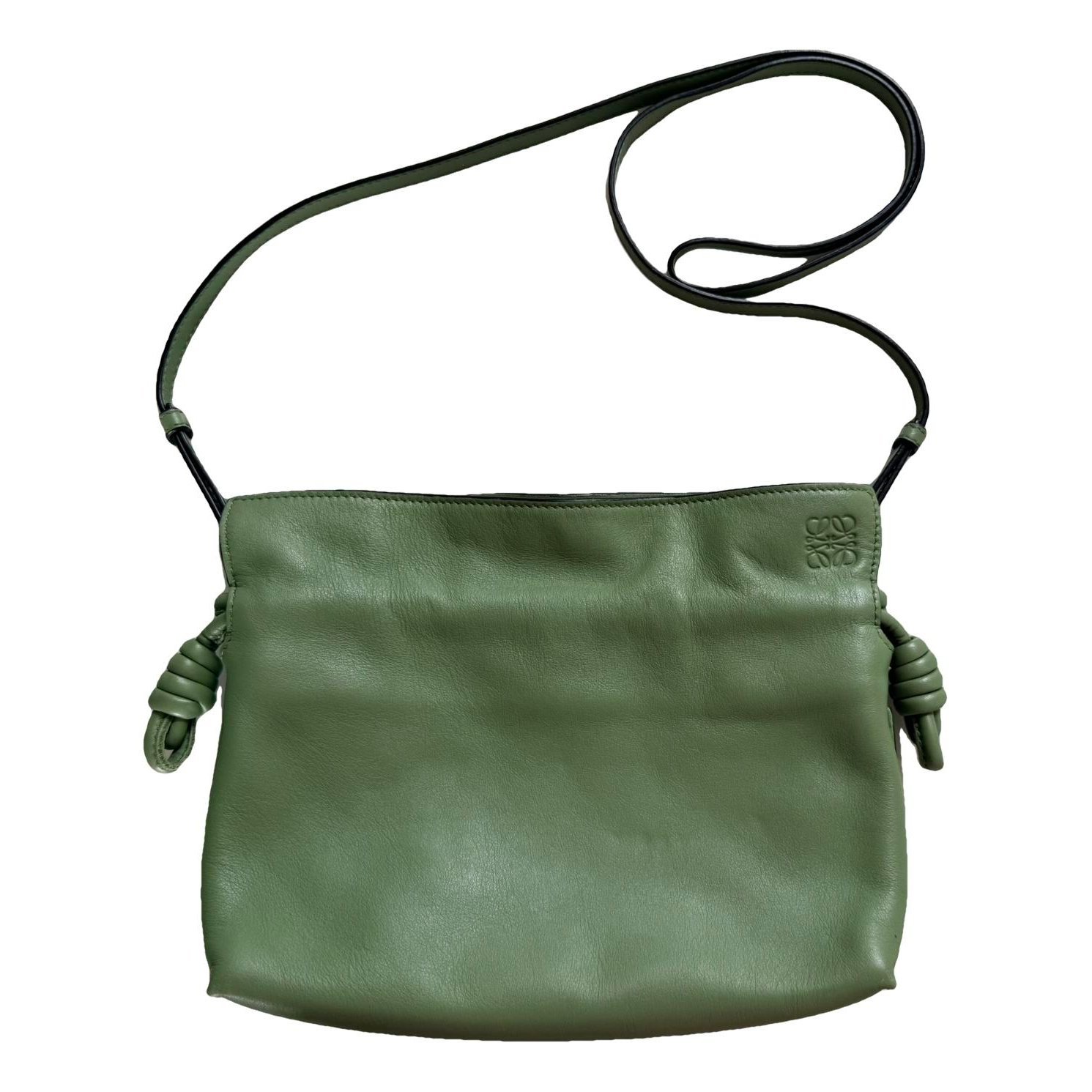 Flamenco leather crossbody bag