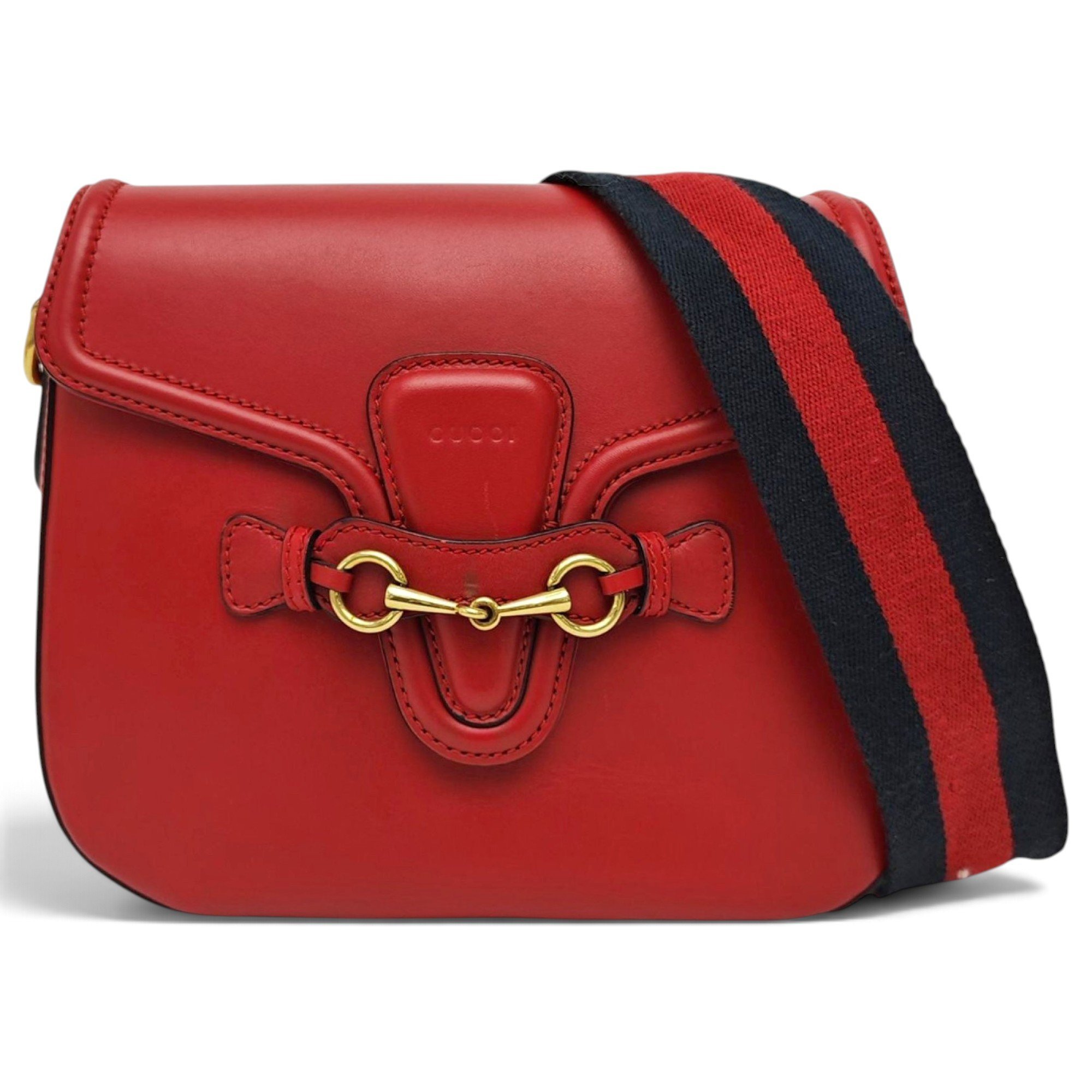 Lady Web leather handbag