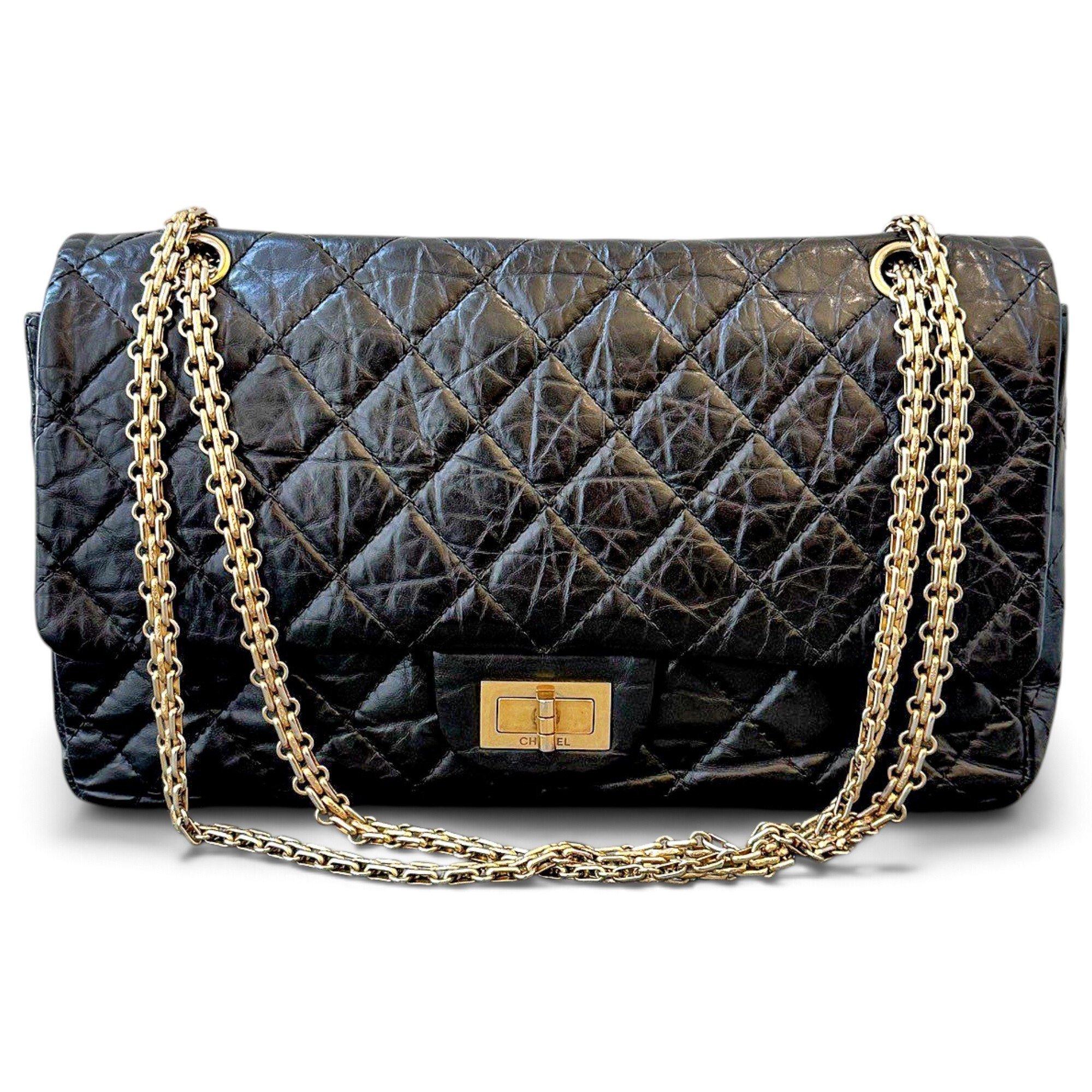 2.55 leather handbag